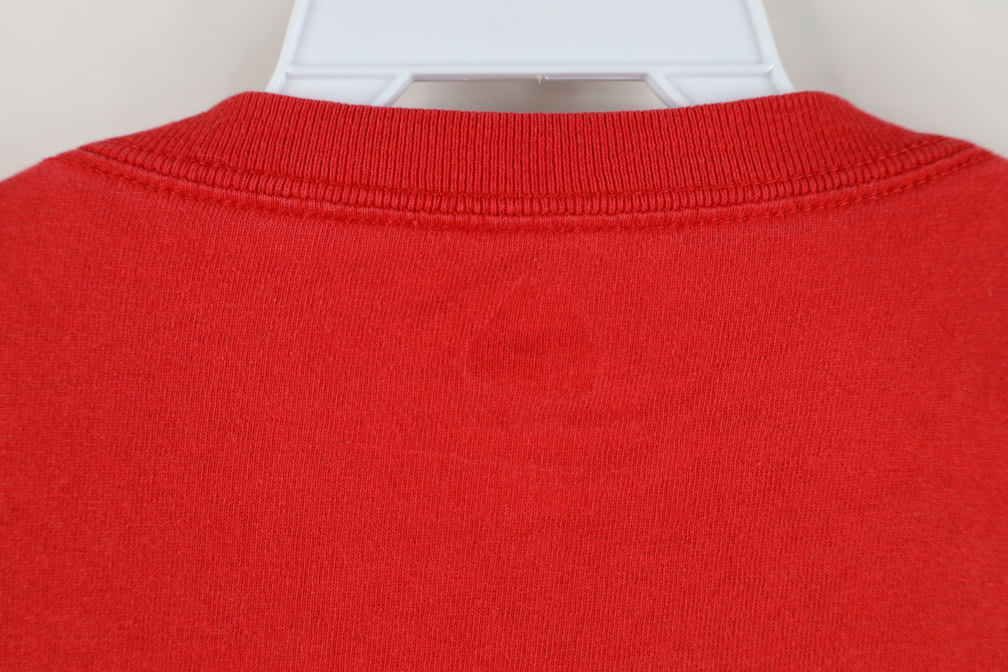 Majestic Vintage Majestic Red Wings Hockey Long Sleeve T-Shirt Red Size US XL / EU 56 / 4 - 10 Thumbnail