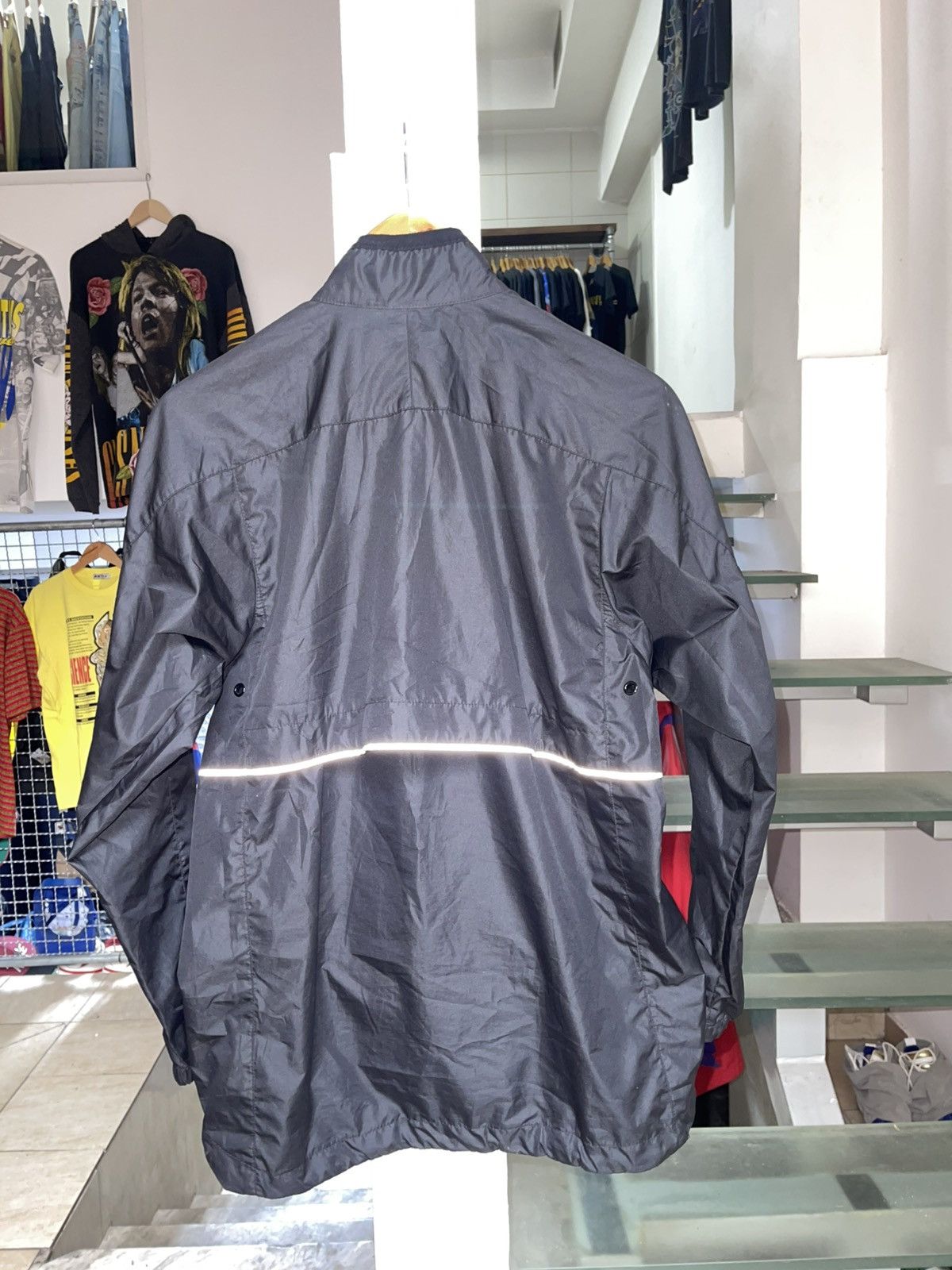 Nike × Vintage Vintage Nike Reflective 90s Quarter zip Windbreaker Size US S / EU 44-46 / 1 - 4 Thumbnail