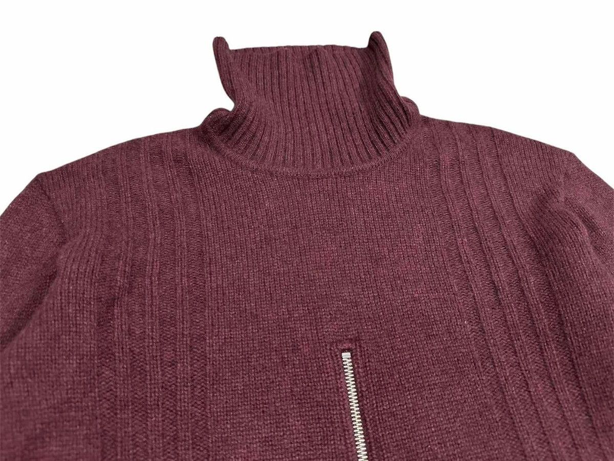 JUN MEN × Japanese Brand 🔥 Japanese Rare Design Jun Men Knit Sweater Bottom Half Zip Size US M / EU 48-50 / 2 - 6 Thumbnail