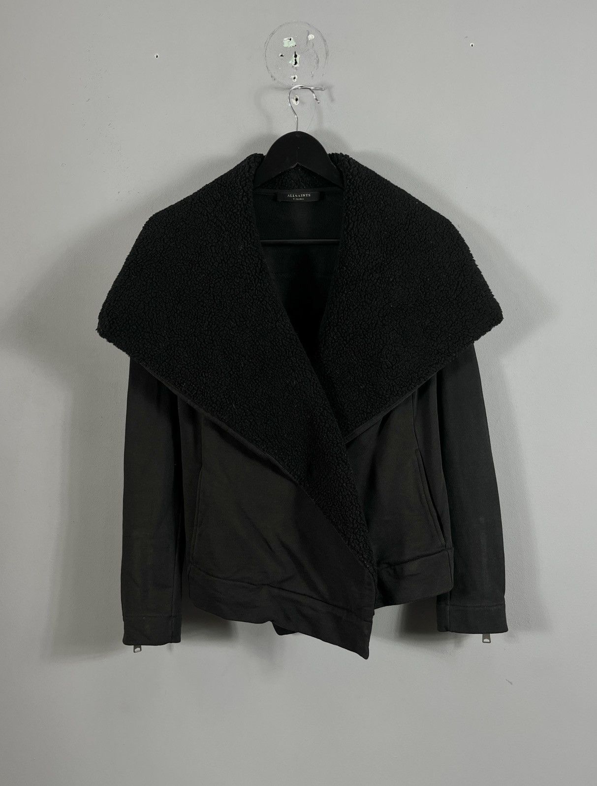 Allsaints Vintage Allsaints Charcoal Bora Jacket Size XS / US 0-2 / IT 36-38 - 1 Thumbnail