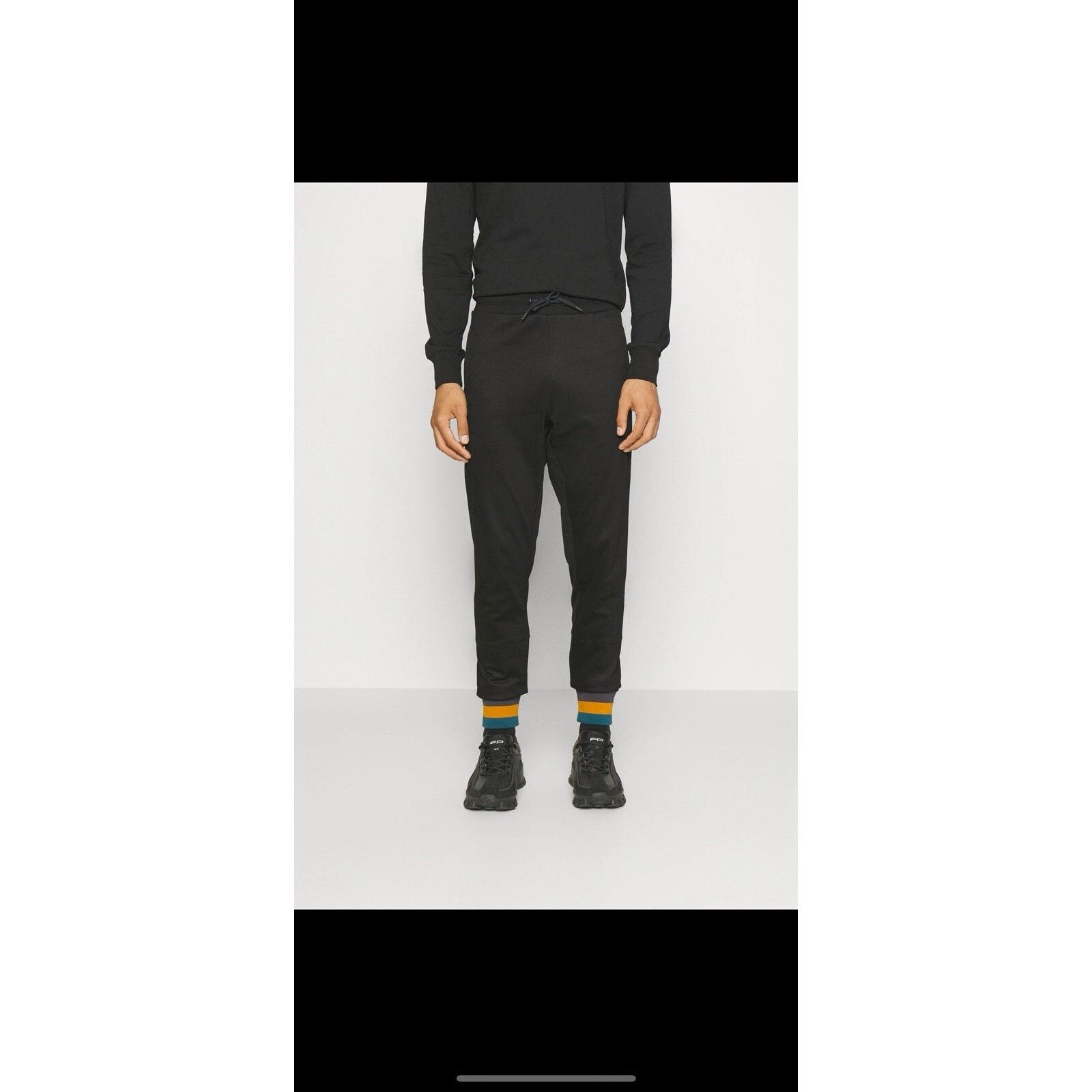 Paul Smith NWT $250 Paul Smith Joggers Lounge Track Pants Striped Cuff Size US 36 / EU 52 - 5 Thumbnail