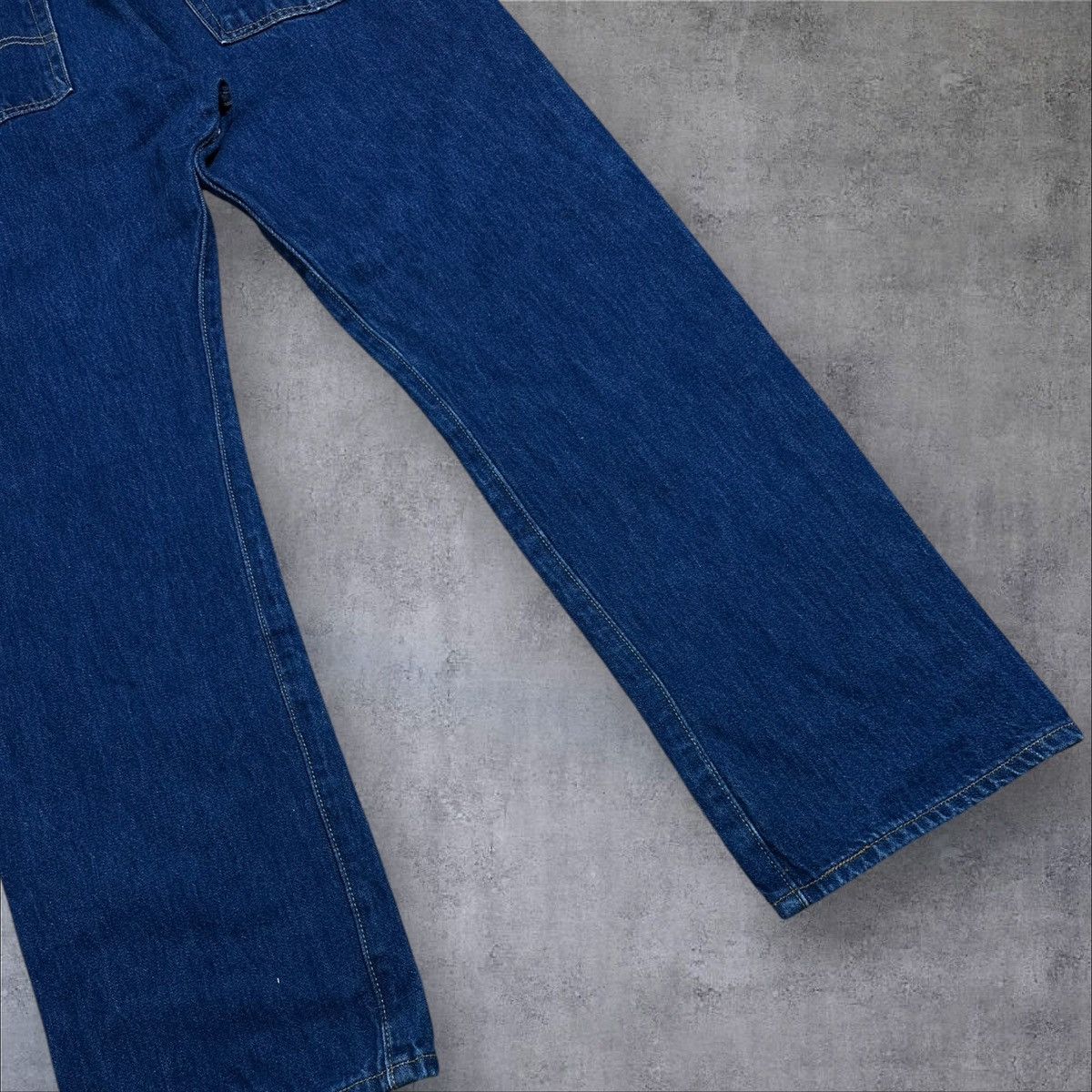 Levi's × Vintage Vintage Levi’s 501 Navy Blue Jeans Denim Pants W34 L32 Size US 34 / EU 50 - 4 Thumbnail
