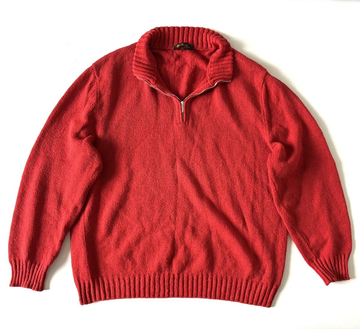 Loro Piana Loro Piana Half Zip Knit Sweater Size US XL / EU 56 / 4 - 1 Thumbnail