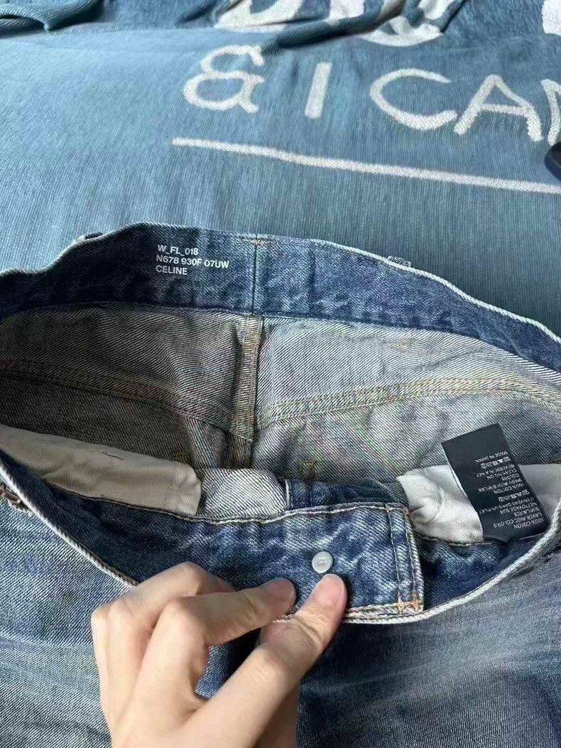 Celine Celine Dylan Denim Jeans Size 30 Size US 30 / EU 46 - 4 Thumbnail