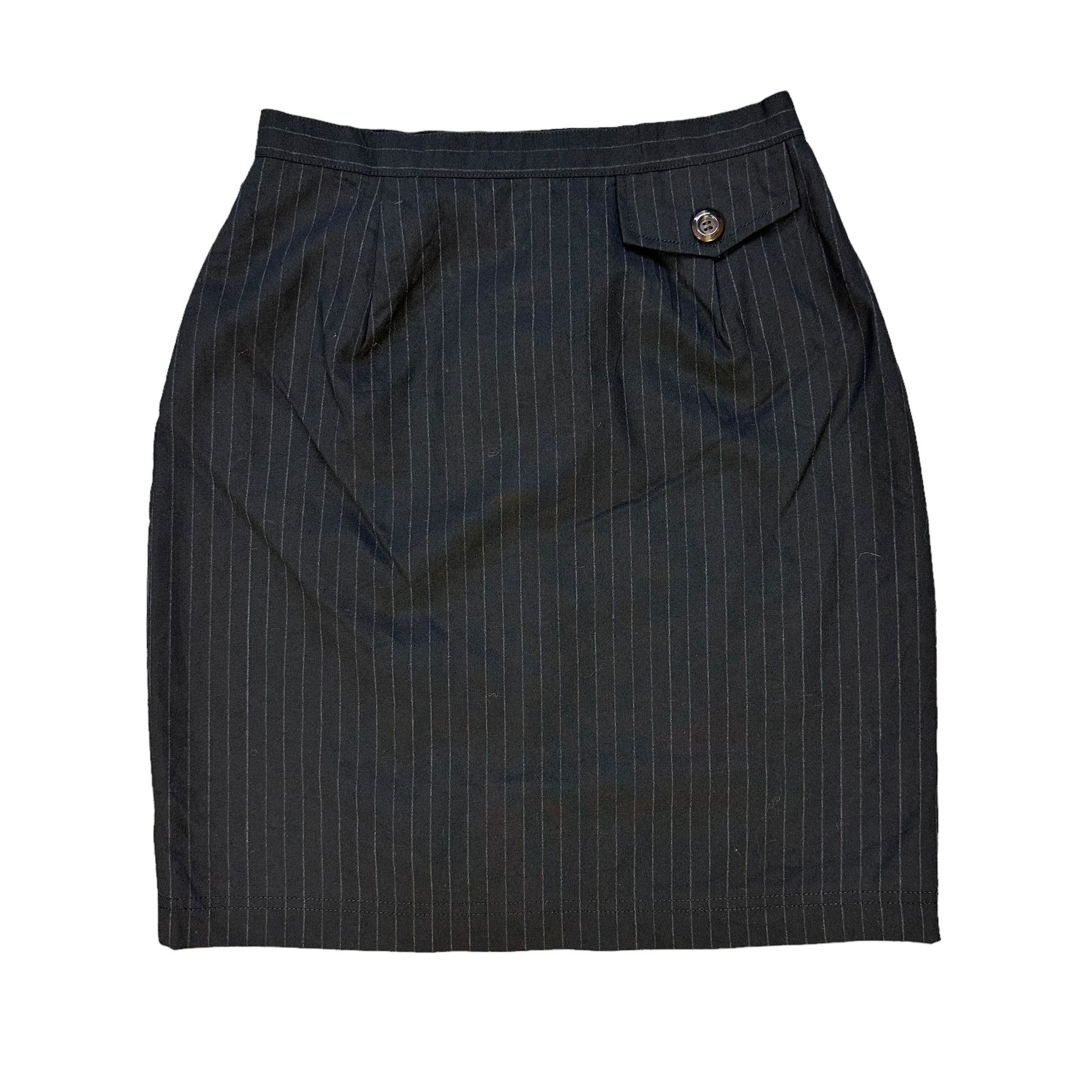 Burberry BURBERRY London Blue Label Striped Skirt Suit W24 #A44-1025 Size 24" / US 00 / IT 34 - 1 Thumbnail