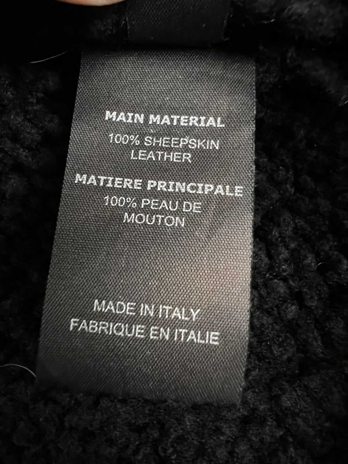Balenciaga VETEMENTS SHEEPSKIN SHEARLING LEATHER MOTO RACING JACKET Size US M / EU 48-50 / 2 - 7 Thumbnail