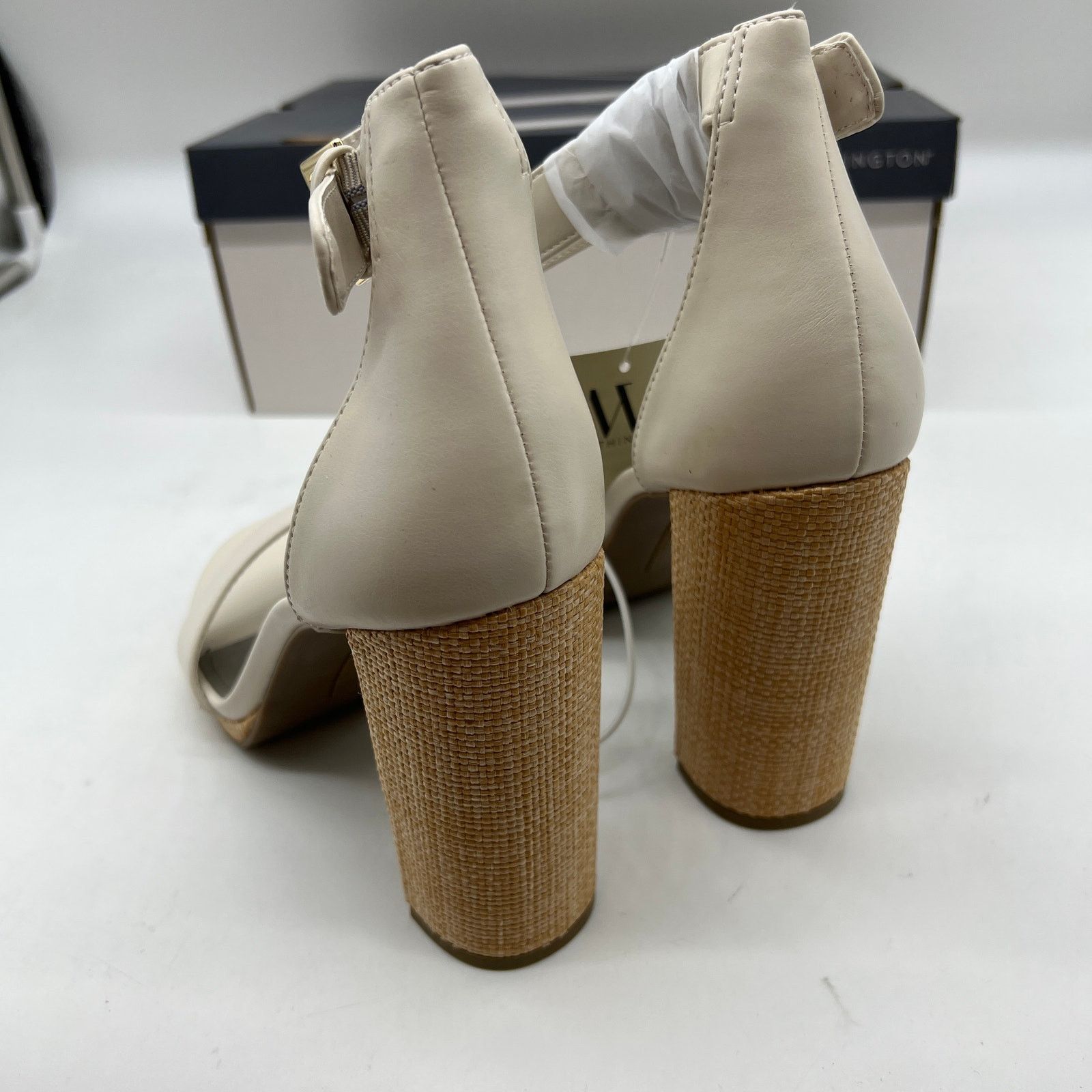 Other Worthington Womens Lynch Heeled Sandals Ivory Size US 9 / IT 39 - 6 Thumbnail