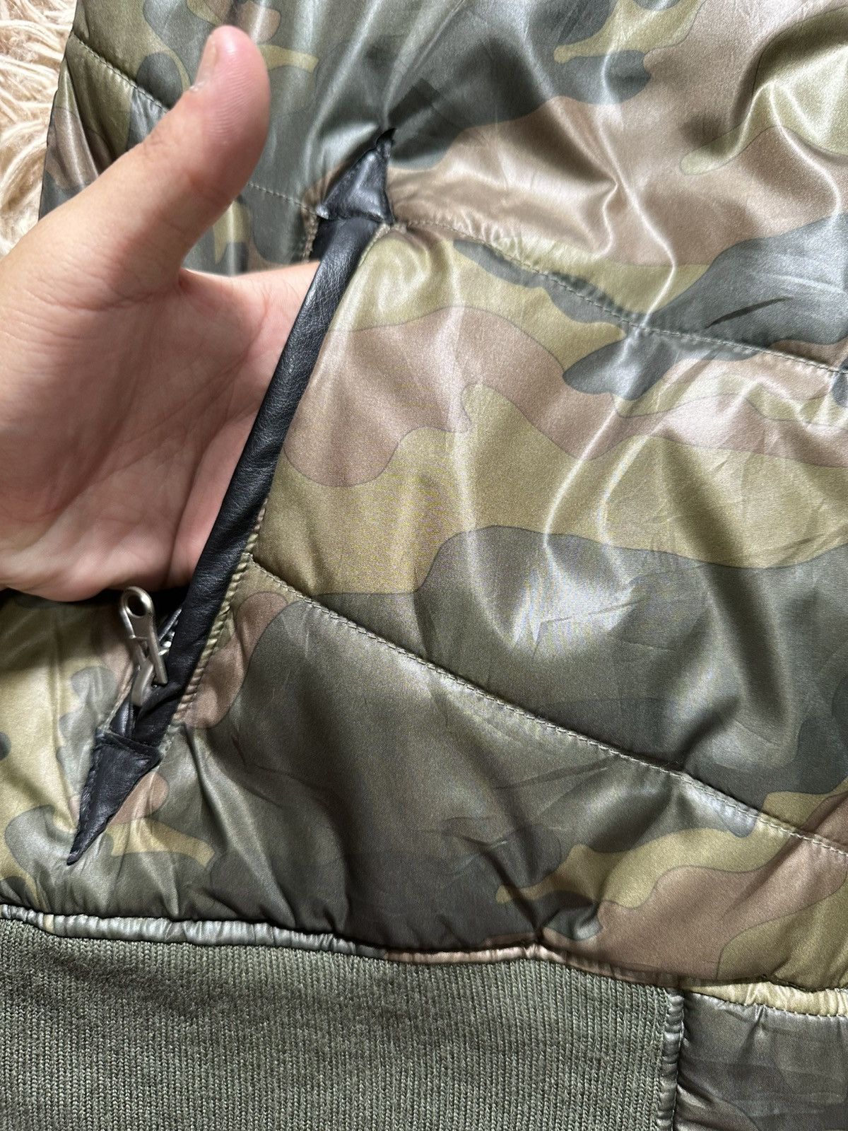 If Six Was Nine CLONE DEVGRU camouflage print quilted puffer vest Size US M / EU 48-50 / 2 - 4 Thumbnail