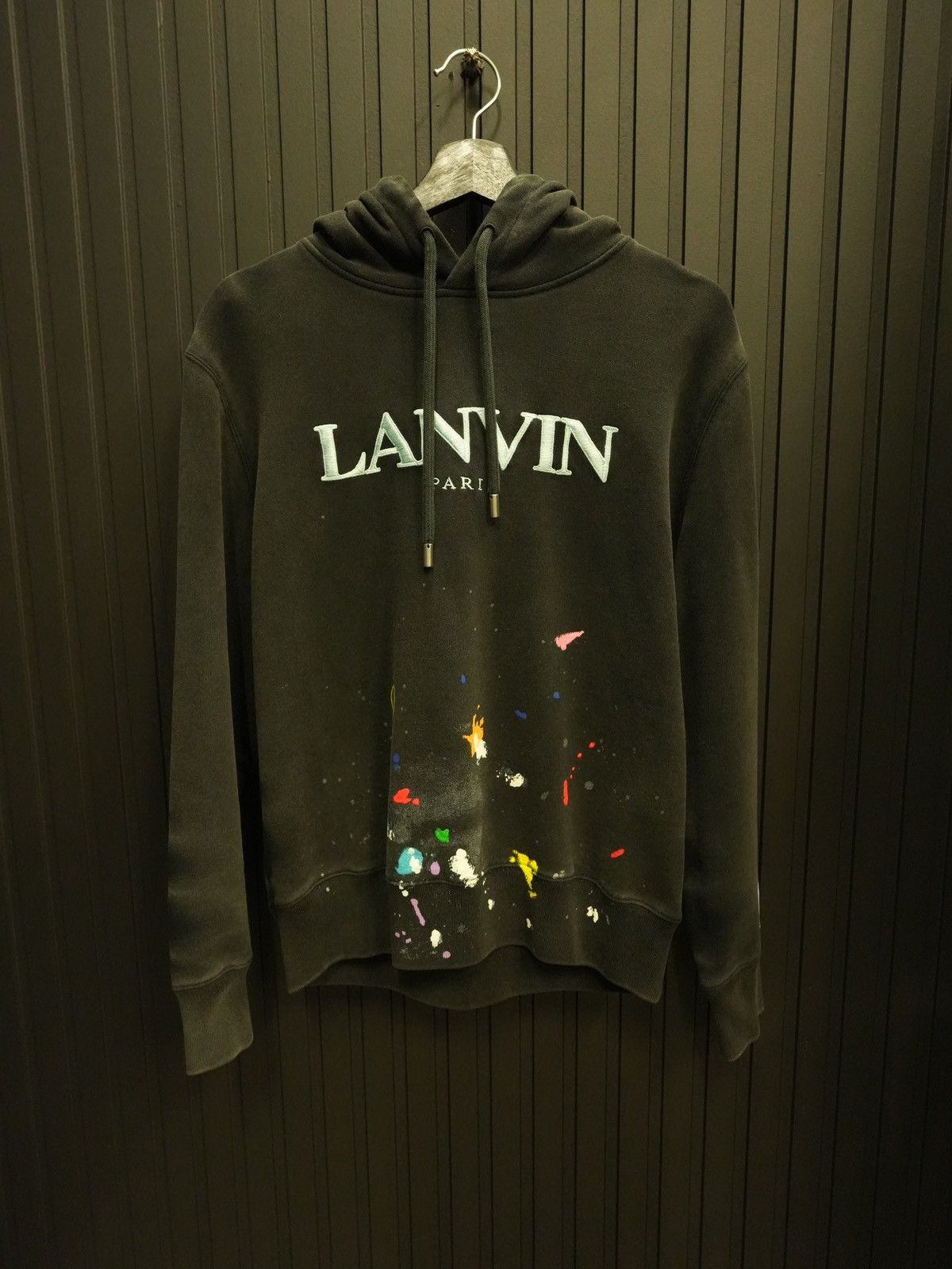 Gallery Dept. × Lanvin Gallery Dept. x Lanvin Paint Splatter Hoodie Size US S / EU 44-46 / 1 - 1 Thumbnail