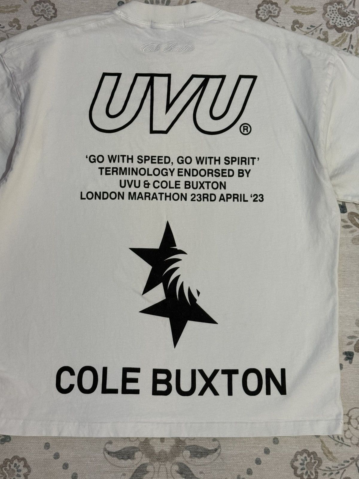 Cole Buxton × UVU Cole Buxton x UVU London Marathon 2023 Tee White Size US M / EU 48-50 / 2 - 3 Thumbnail