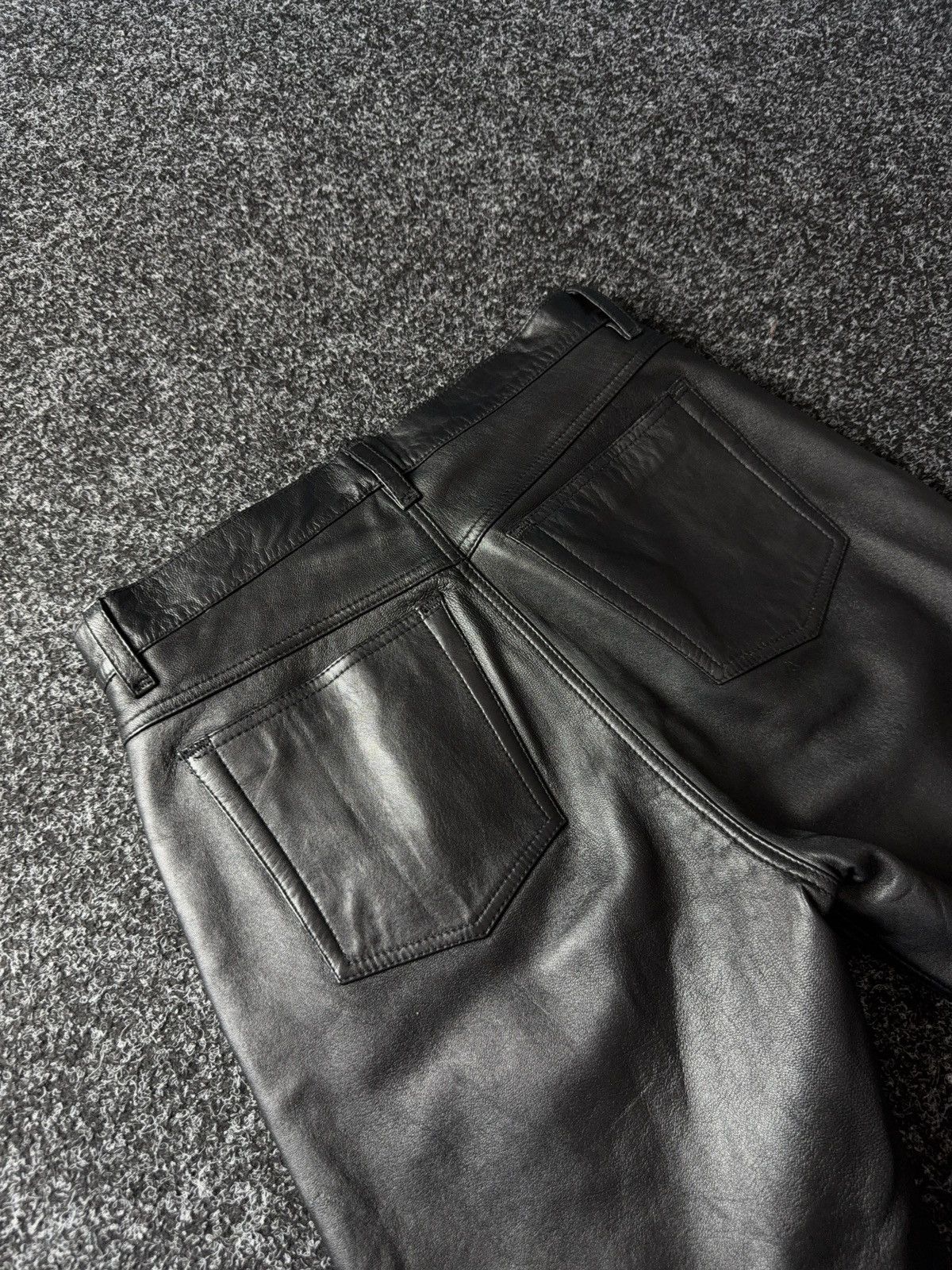 Japanese Brand Vtg Leather pants Japan style racing motor Y2K LGB Style Size US 30 / EU 46 - 19 Thumbnail