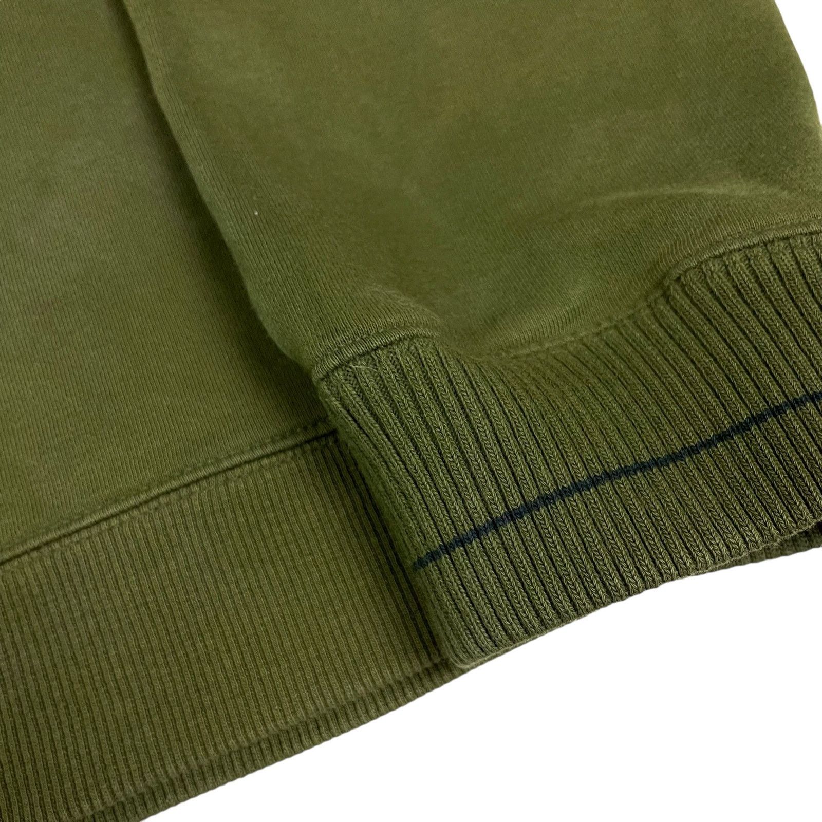 Nike × Vintage Nike Men Olive Green Spellout Fleece Pullover Sweatshirt XL Size US XL / EU 56 / 4 - 8 Thumbnail