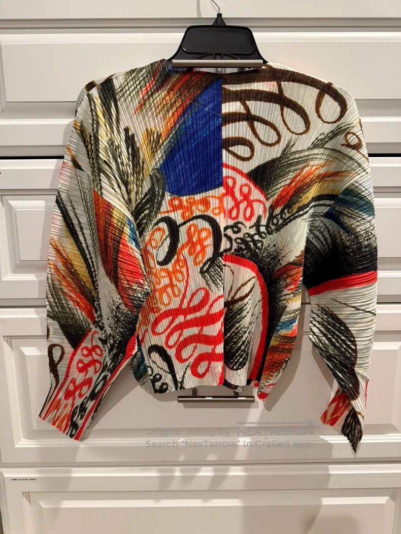 Issey Miyake Issey Miyake Zipper Cardigan Size L / US 10 / IT 46 - 2 Thumbnail