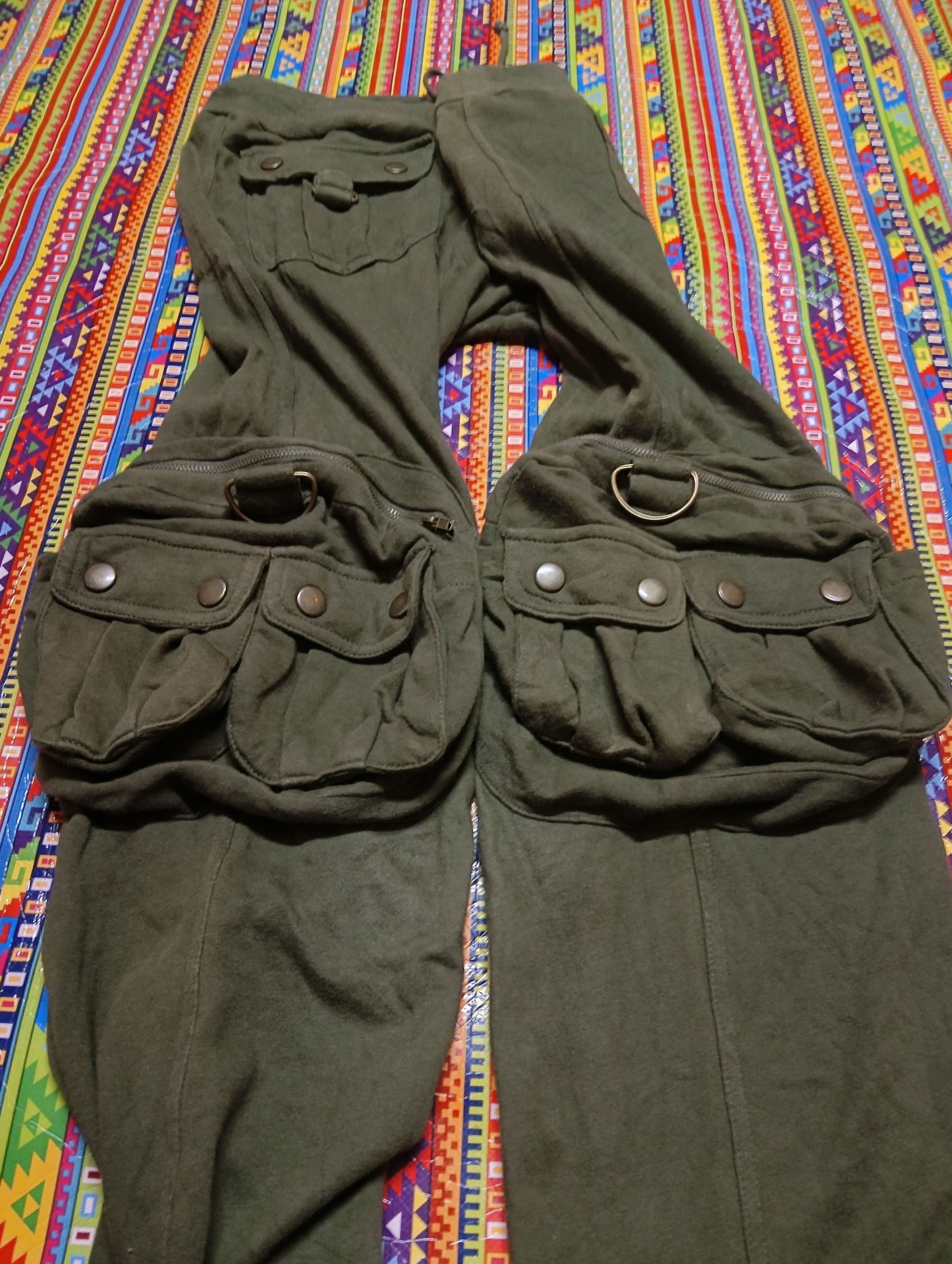 Japanese Brand japanese brands cargo sweatpants inspired by number nine Size US 32 / EU 48 - 7 Thumbnail