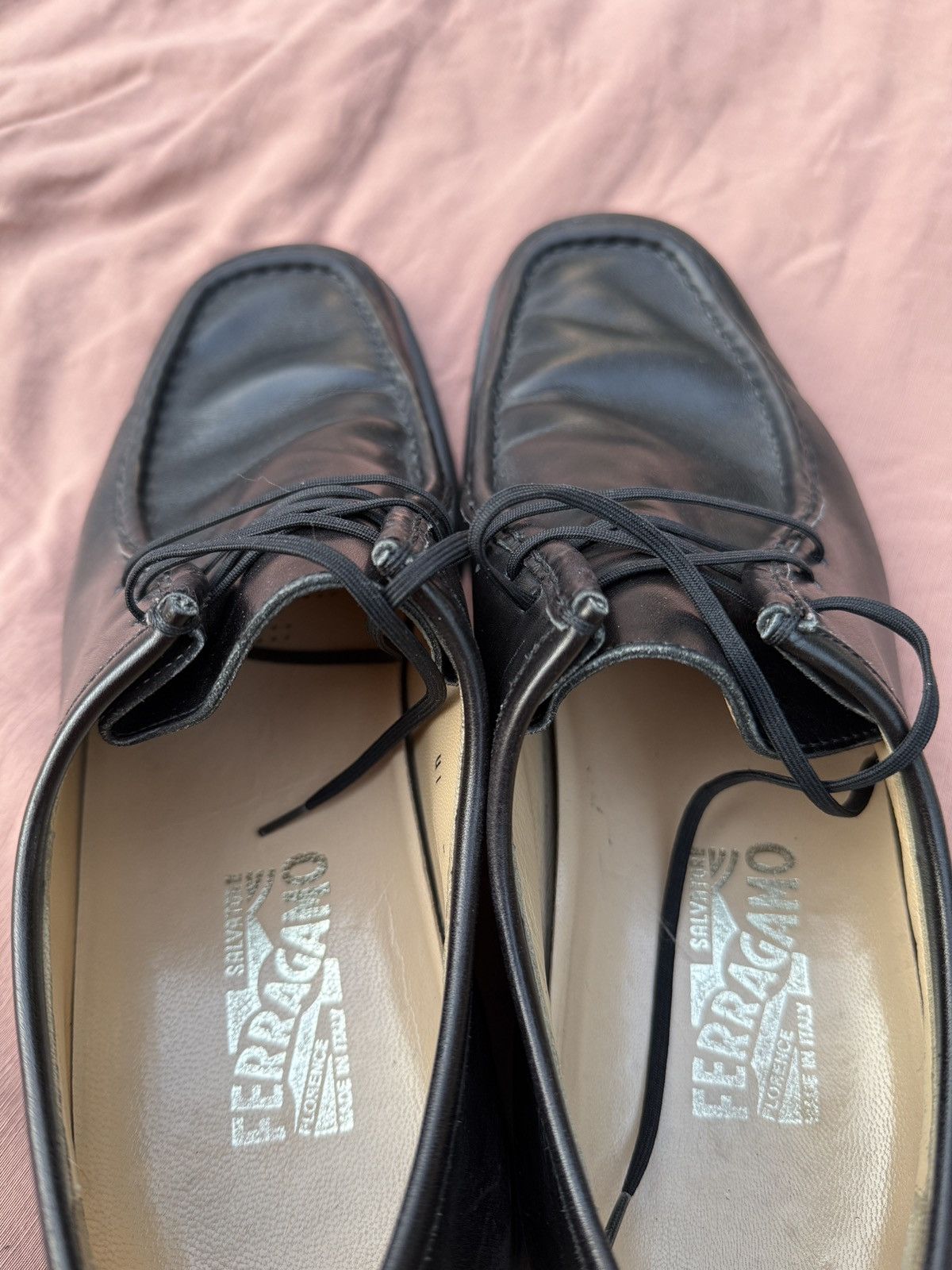 Salvatore Ferragamo Salvatore Ferragamo leather shoes Size US 11.5 / EU 44-45 - 3 Thumbnail