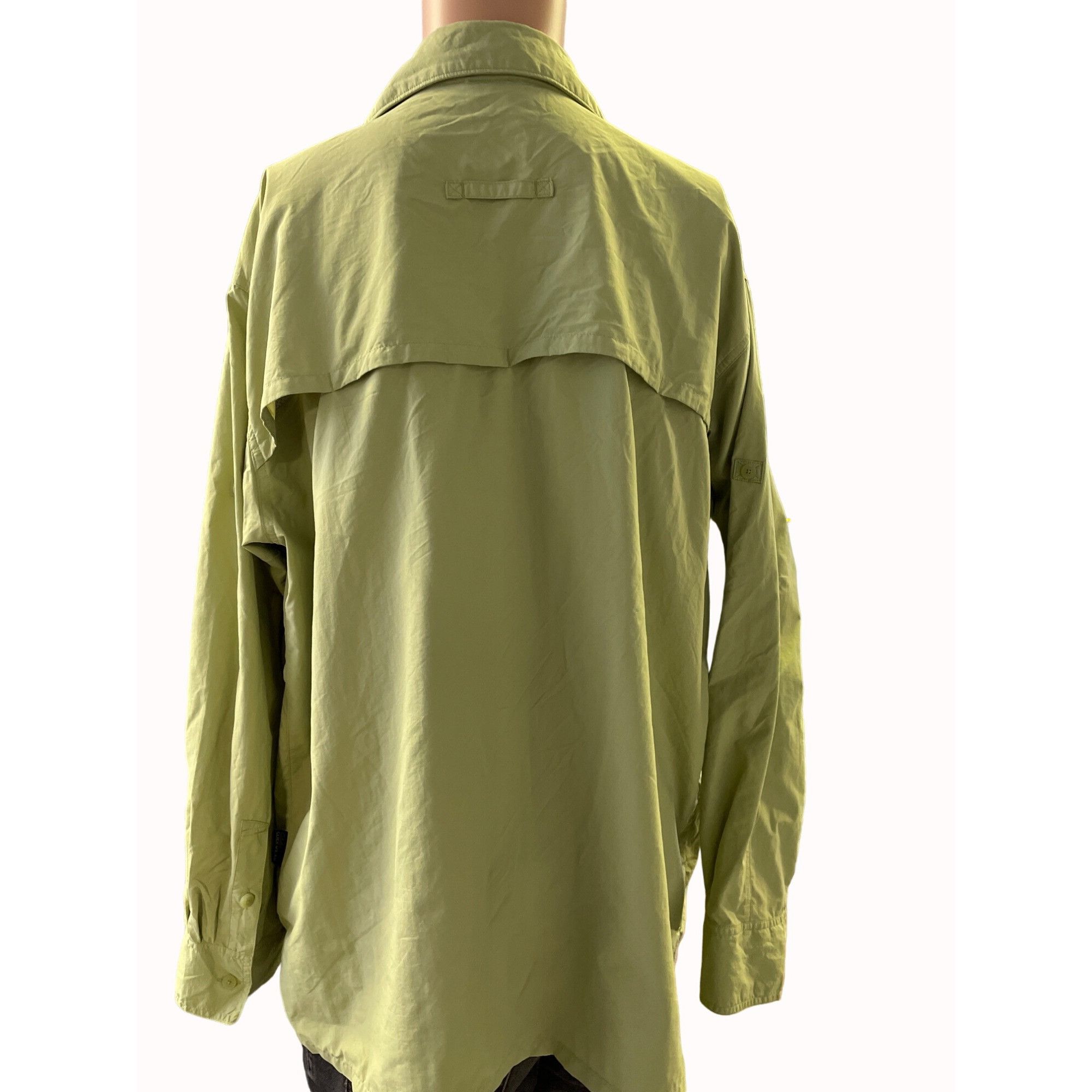 Other Cabela's Guidewear Men's Green Fishing Shirt Button Up long Size US XL / EU 56 / 4 - 3 Thumbnail