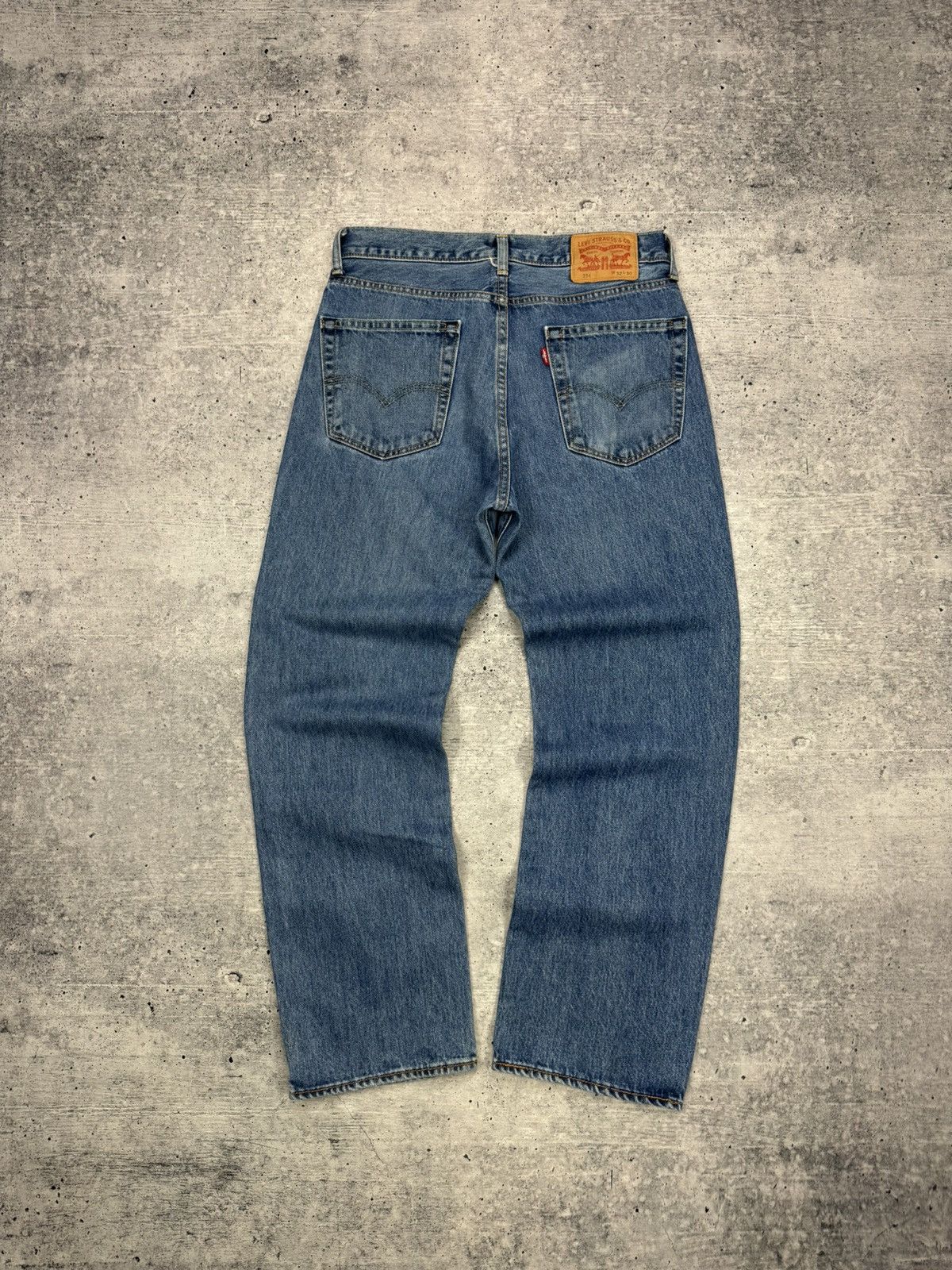 Levi's × Vintage Vintage Levi’s 751 Y2K Blue Stonewashed Denim Jeans Pants Size US 32 / EU 48 - 1 Thumbnail
