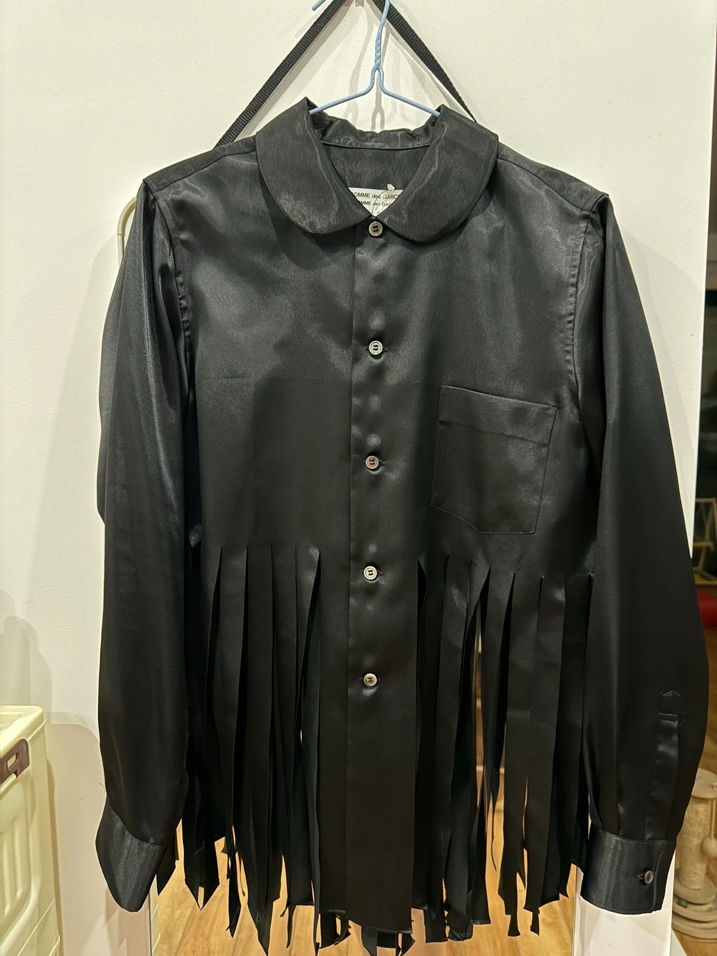 Comme des Garcons Comme des Garcons Fringe Hem Shirt - dmc Size US S / EU 44-46 / 1 - 1 Thumbnail
