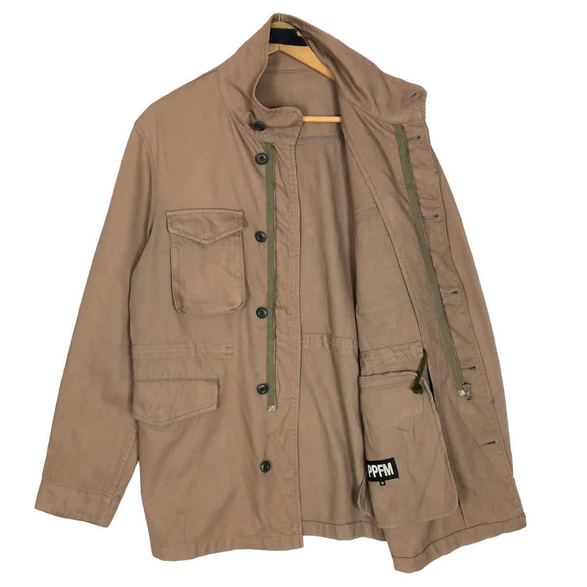 If Six Was Nine × Japanese Brand × PPFM Vintage PPFM Military Field Jacket Size US M / EU 48-50 / 2 - 7 Thumbnail