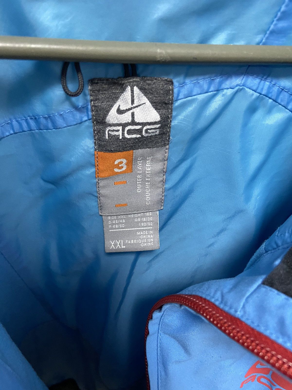 Goretex × Nike ACG × Vintage Nike Acg Jacket Vintage Goretex Reflective Waterproof Size US XXL / EU 58 / 5 - 6 Thumbnail