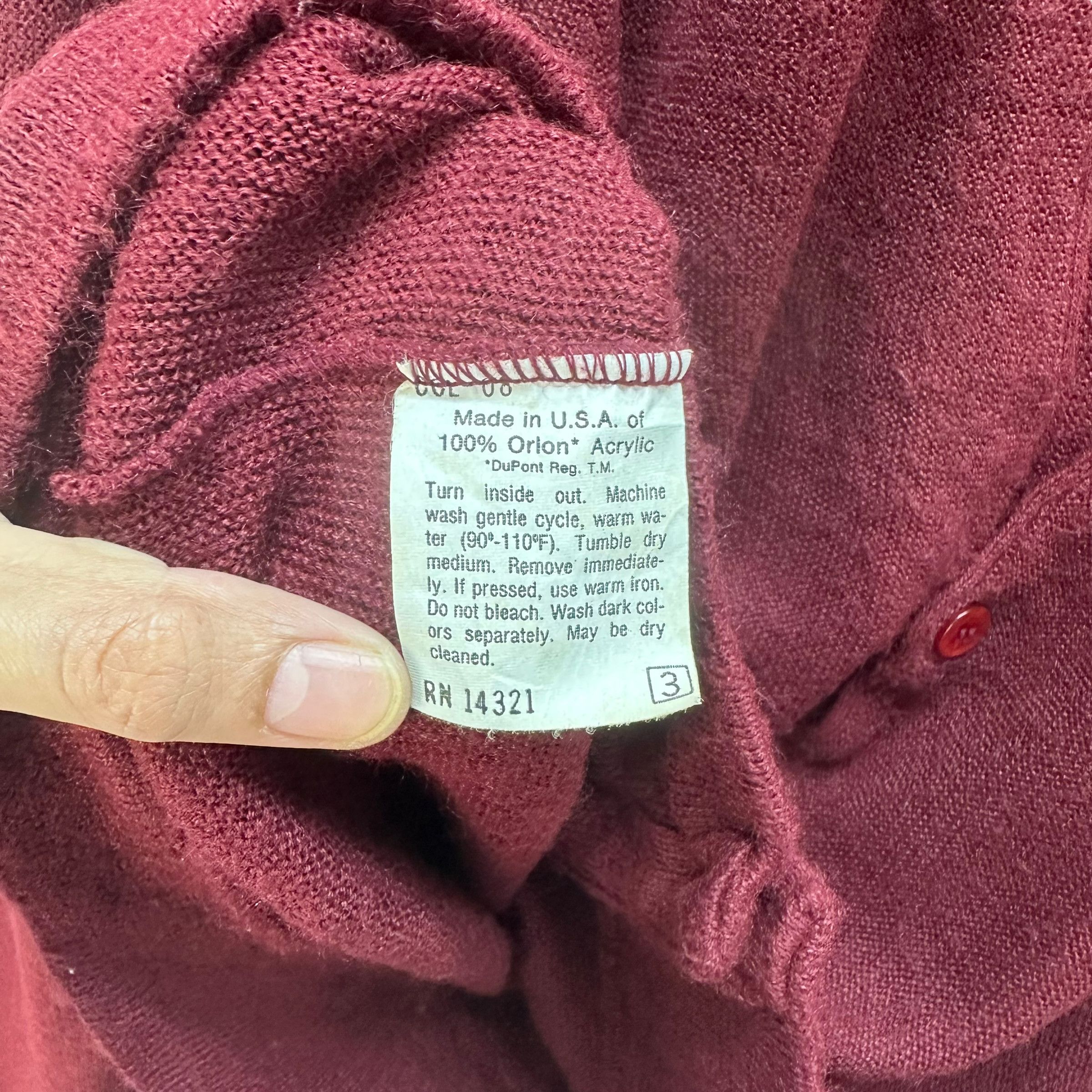 Christian Dior Monsieur VINTAGE 80's CHRISTIAN DIOR MADE IN USA CARDIGAN #8474-010 Size US L / EU 52-54 / 3 - 8 Thumbnail