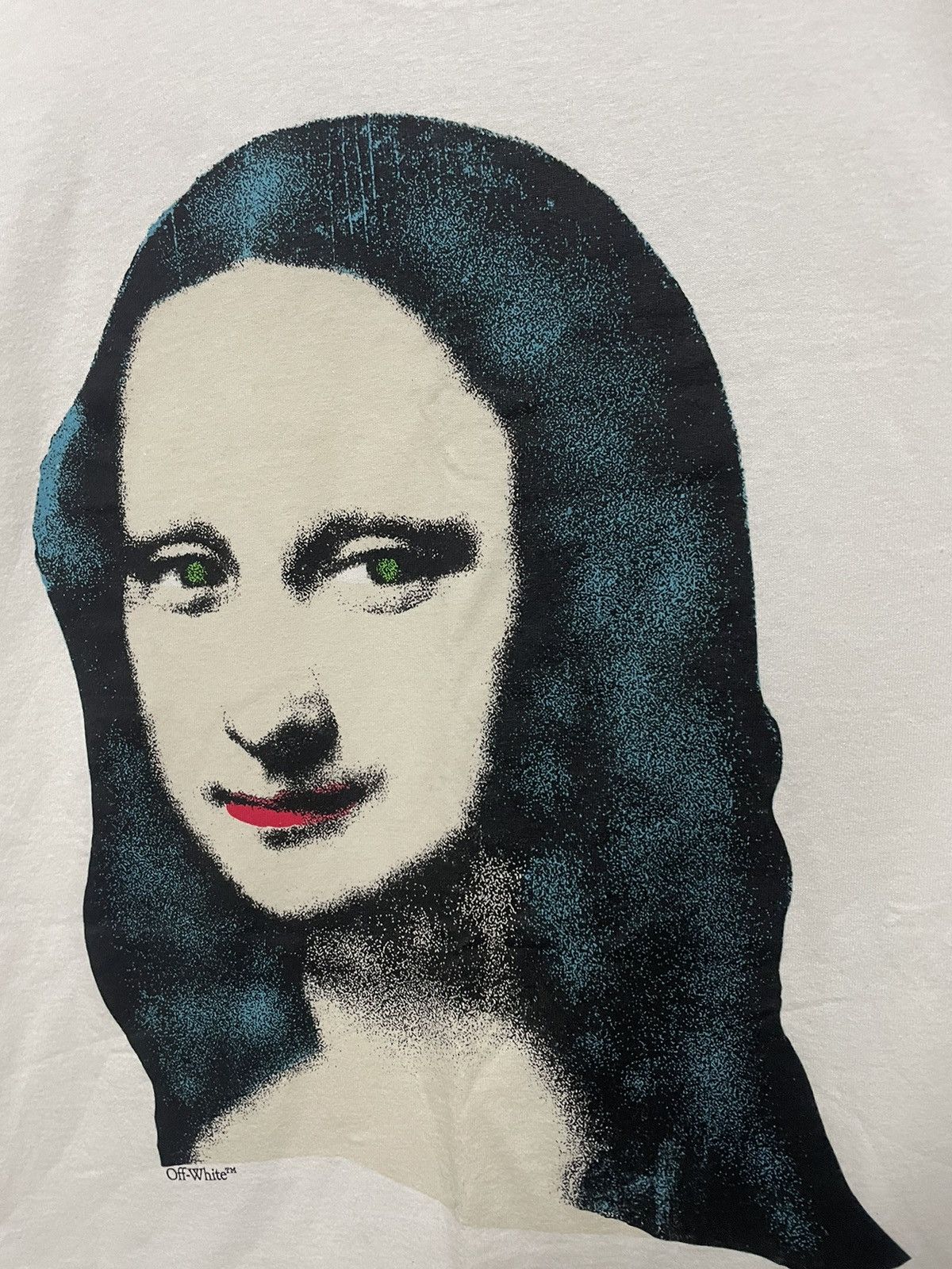 Off-White Off-White Mona Lisa Pivot Oversized Shirt Size US M / EU 48-50 / 2 - 5 Thumbnail