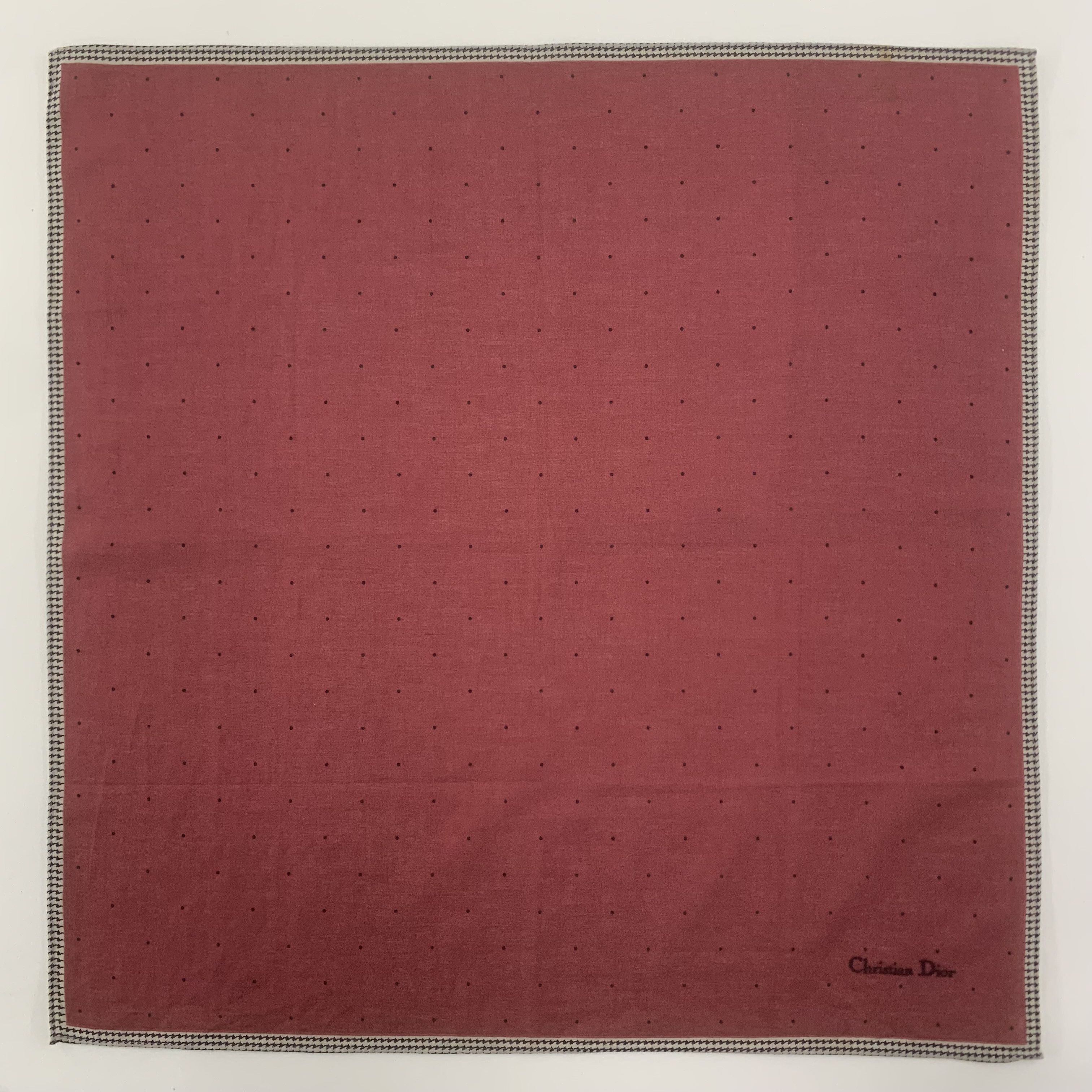 Christian Dior Monsieur Christian Dior Handkerchief Bandana Neckerchief TB3490 Size ONE SIZE - 2 Thumbnail