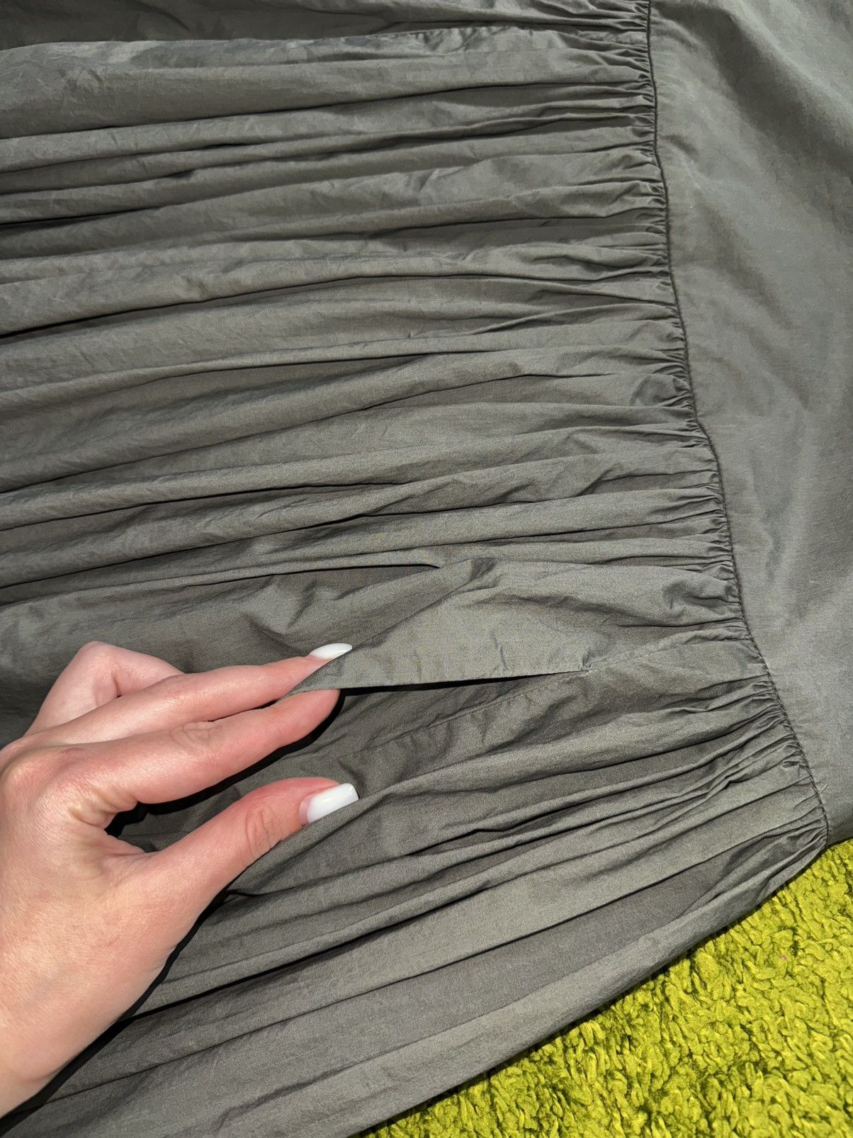 Other Susanne Bommer avant garde poplin maxi skirt Size 27" / US 4 / IT 40 - 3 Thumbnail