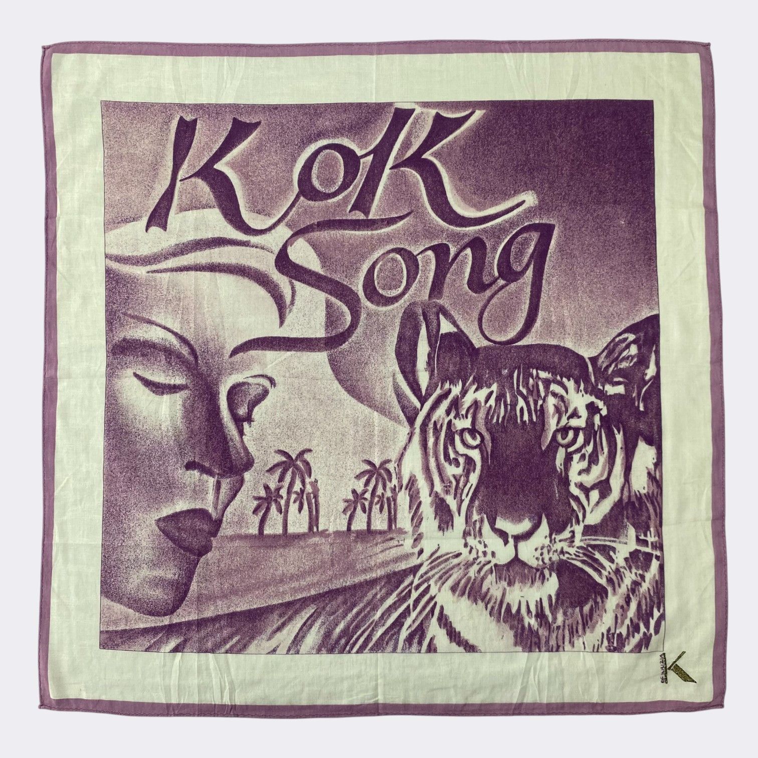 Other Vintage Krizia Handkerchief Neckerchief Bandana H143R Size ONE SIZE - 1 Thumbnail