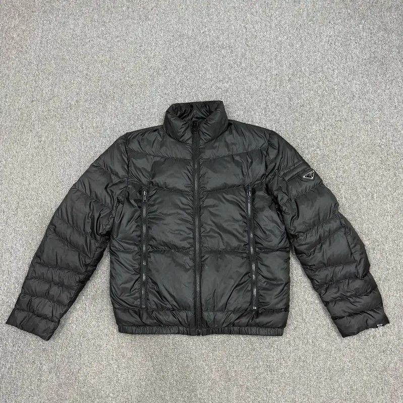 Prada Prada Men's Black Down Jacket Size US M / EU 48-50 / 2 - 1 Thumbnail