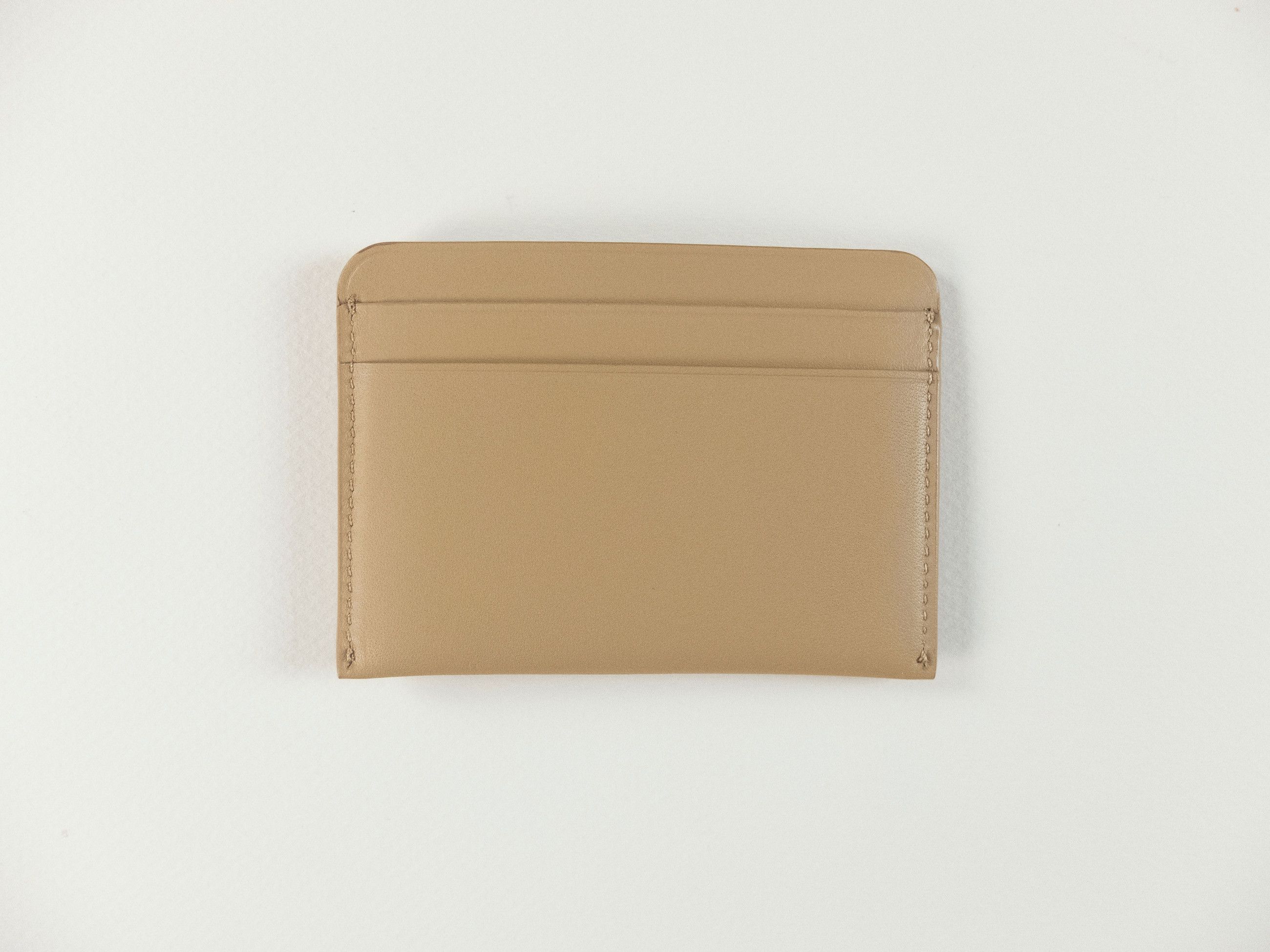 Loro Piana LORO PIANA Crest beige leather card holder wallet Size ONE SIZE - 3 Thumbnail