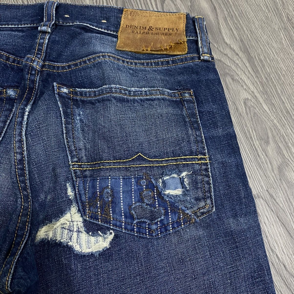 Ralph Lauren Ralph Lauren Distressed Denim Pant Size US 30 / EU 46 - 8 Thumbnail