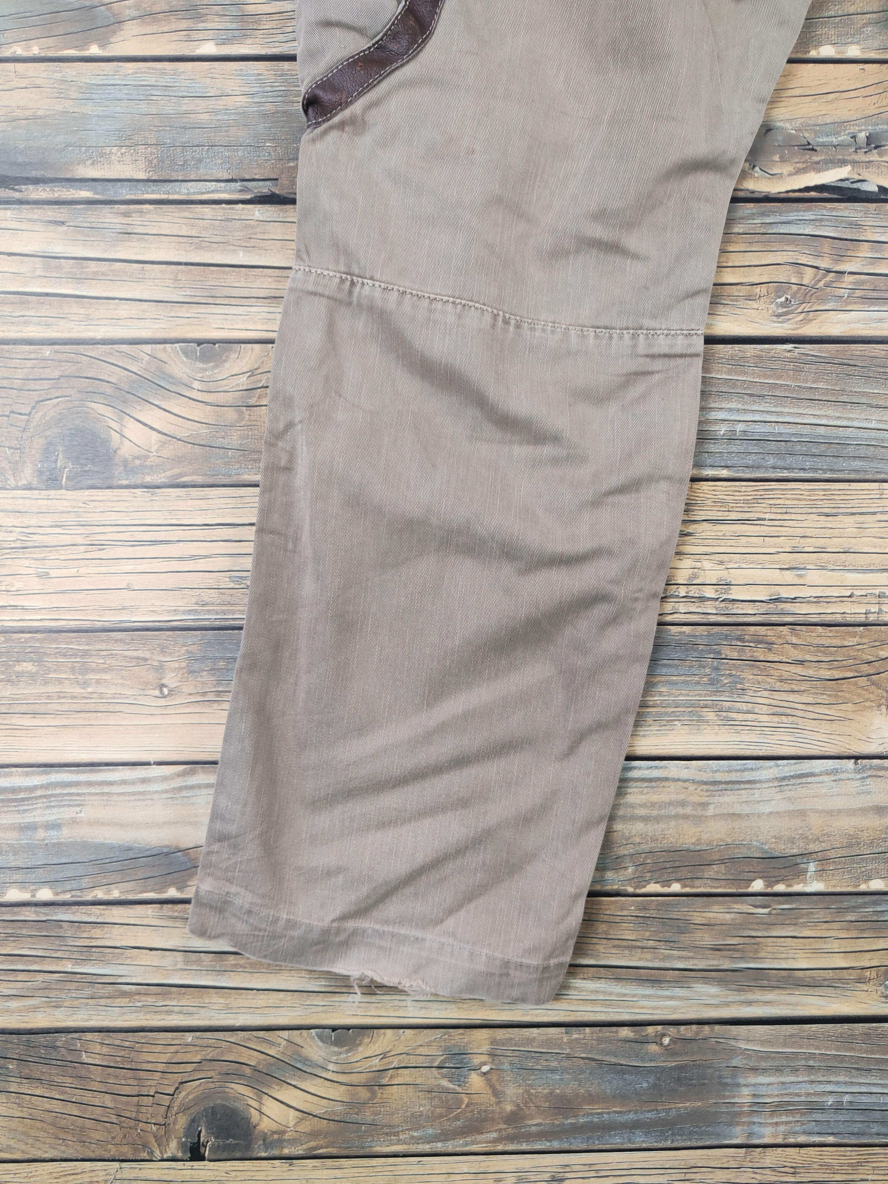 Edwin DLL Edwin Beige Multipocket Tactical Cargo Pants #722 Size US 33 - 9 Thumbnail
