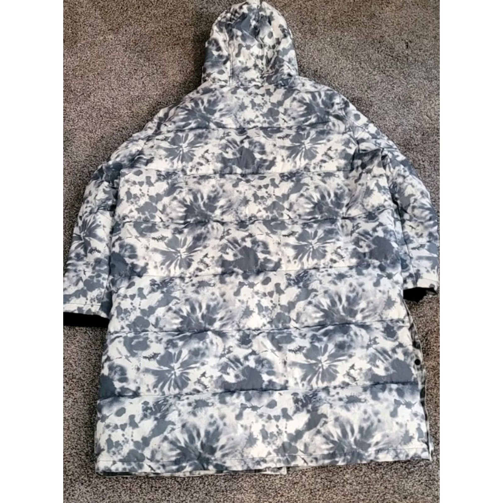 Levi's Levi's Parka Long Hooded Tye Dye Mens Jacket XL Lightweight Multicolor Size US XL / EU 56 / 4 - 2 Thumbnail