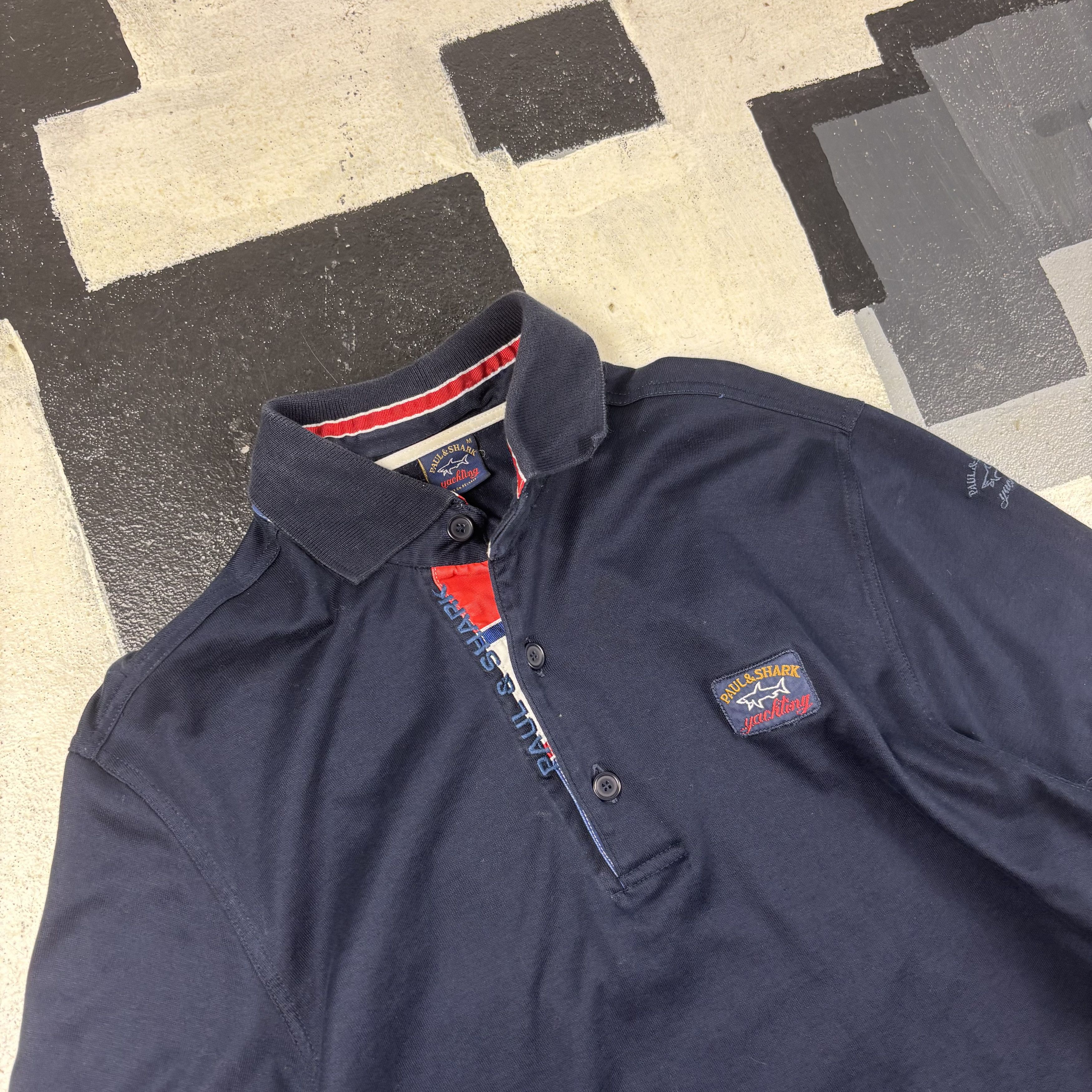 Paul & Shark Paul & Shark Long Sleeve Polo Size US M / EU 48-50 / 2 - 4 Thumbnail