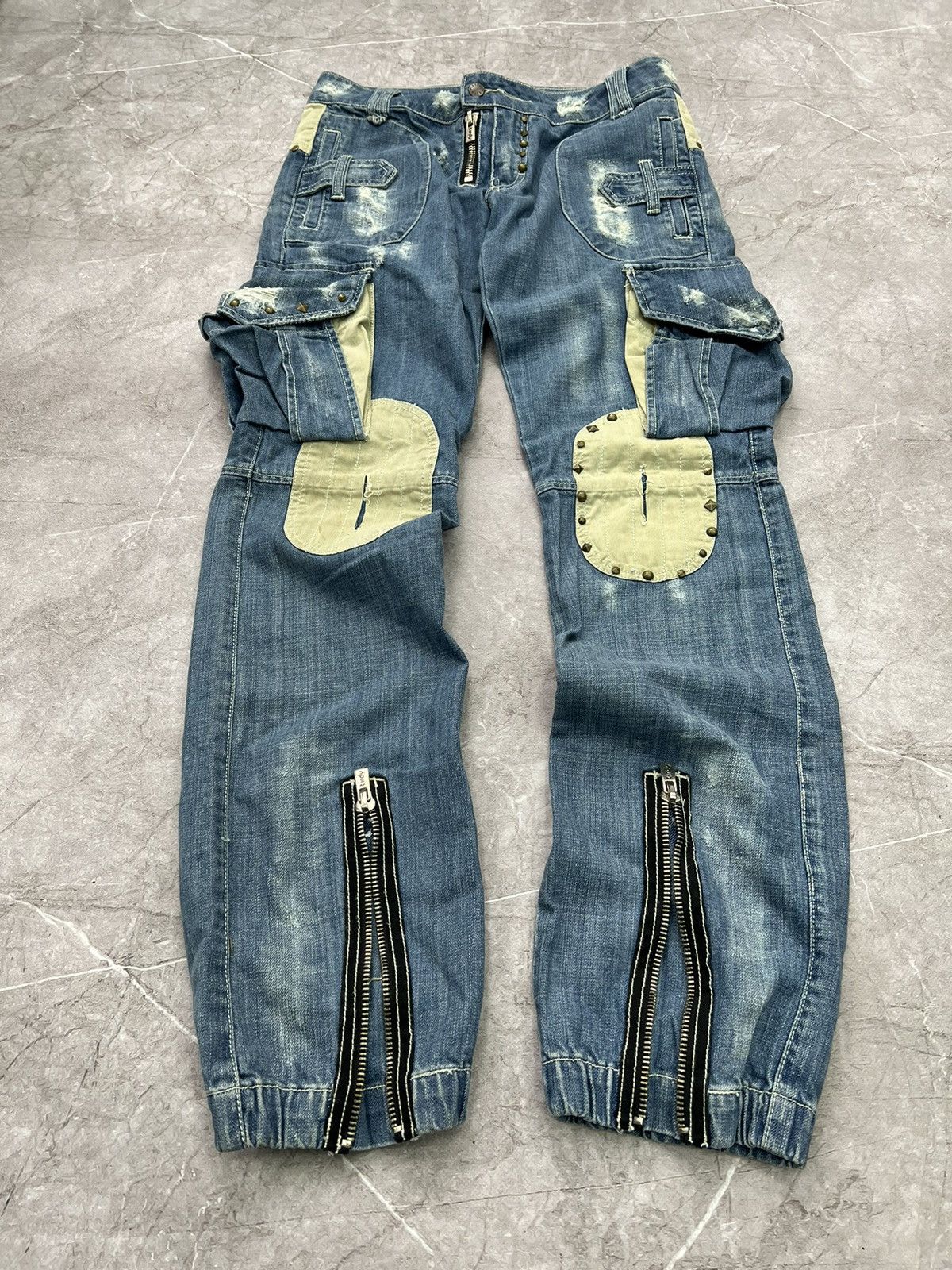 Christian Audigier × Ed Hardy × Vintage Vintage Ed Hardy Christian Audigier Wings Style Pants Size US 32 / EU 48 - 1 Thumbnail