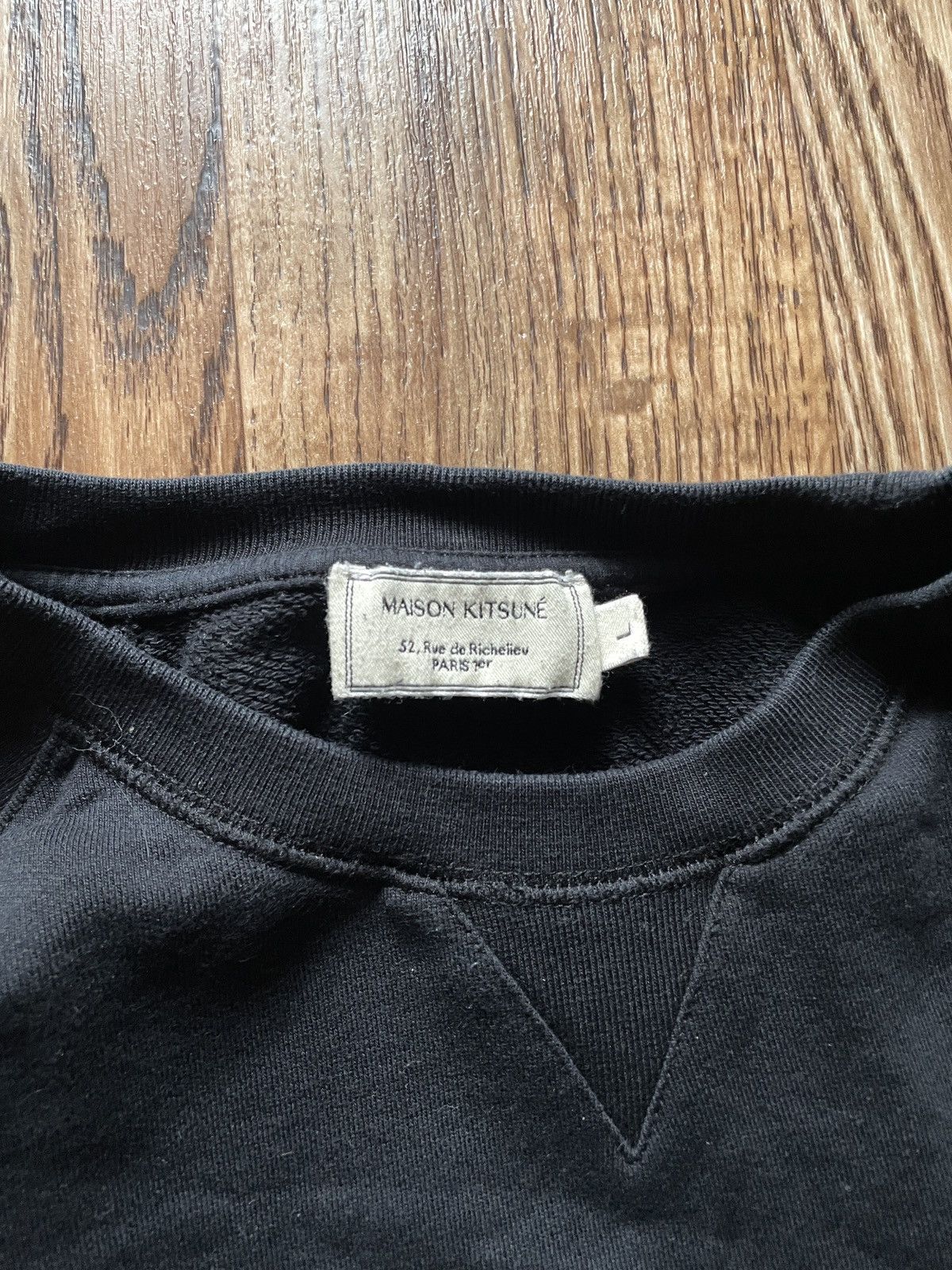 Maison Kitsune Maison Kitsune Crewneck Sweatshirt Size US L / EU 52-54 / 3 - 4 Thumbnail