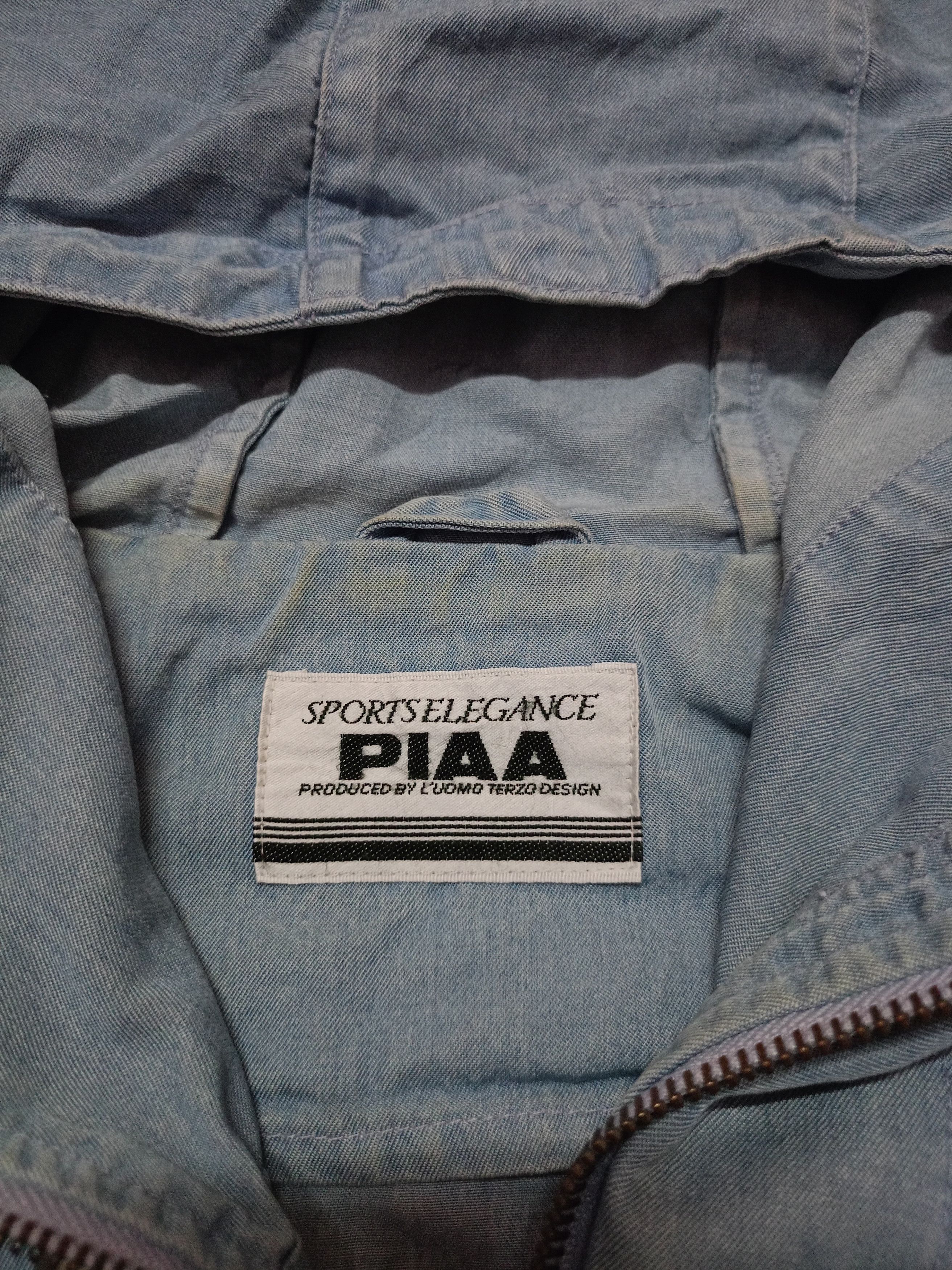 Japanese Brand × Vintage 🔥Denim parkas PIAA MOTORSPORTS X Vintage🔥 Size US XL / EU 56 / 4 - 9 Thumbnail