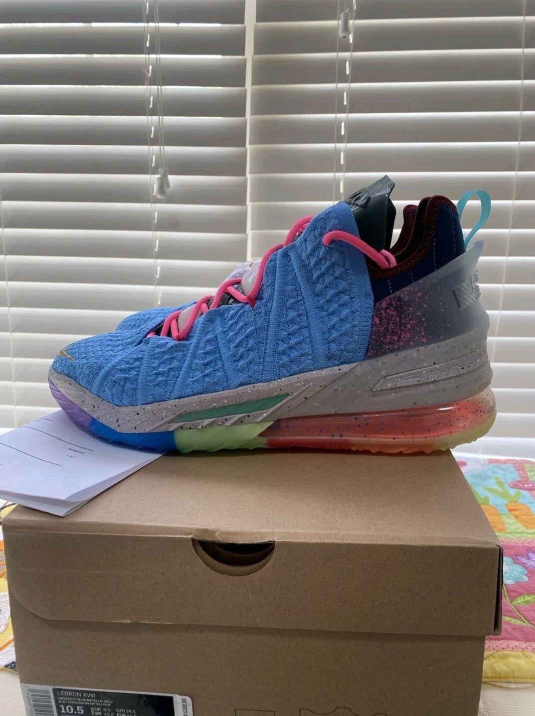 Nike Nike LeBron 18 Best Of 1-9 DM2813400 Size 10.5 BRAND NEW DS Size US 10.5 / EU 43-44 - 3 Thumbnail