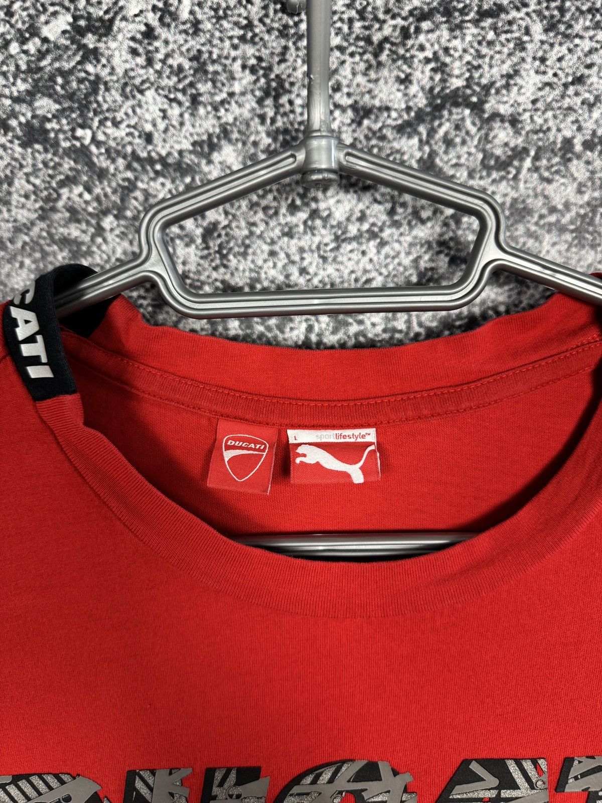 Ducati Puma Ducati Racing T-Shirt Sport Lifestyle Moto Size L Size L / US 10 / IT 46 - 9 Thumbnail