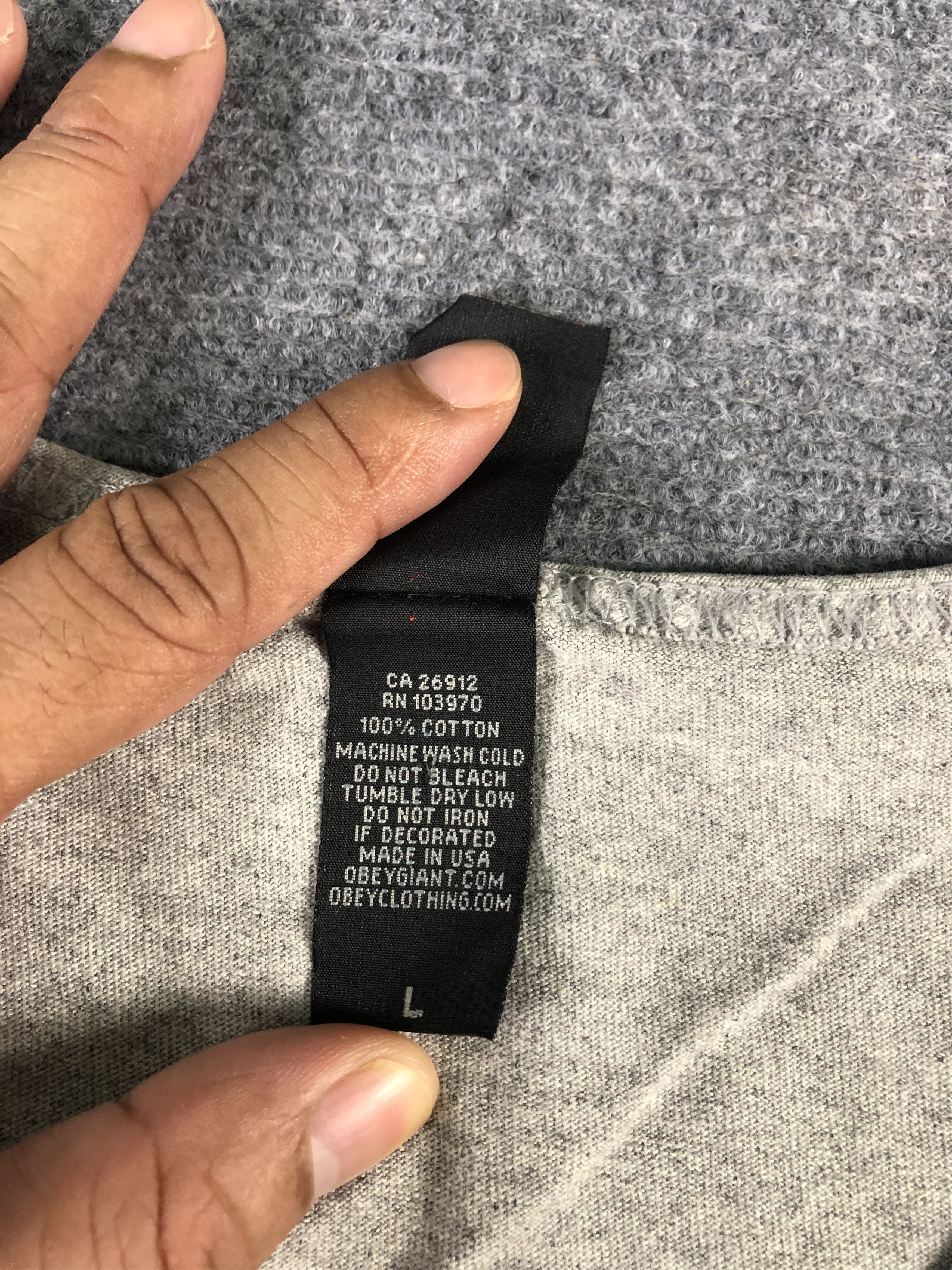 Obey Obey Singlet Size US L / EU 52-54 / 3 - 4 Thumbnail