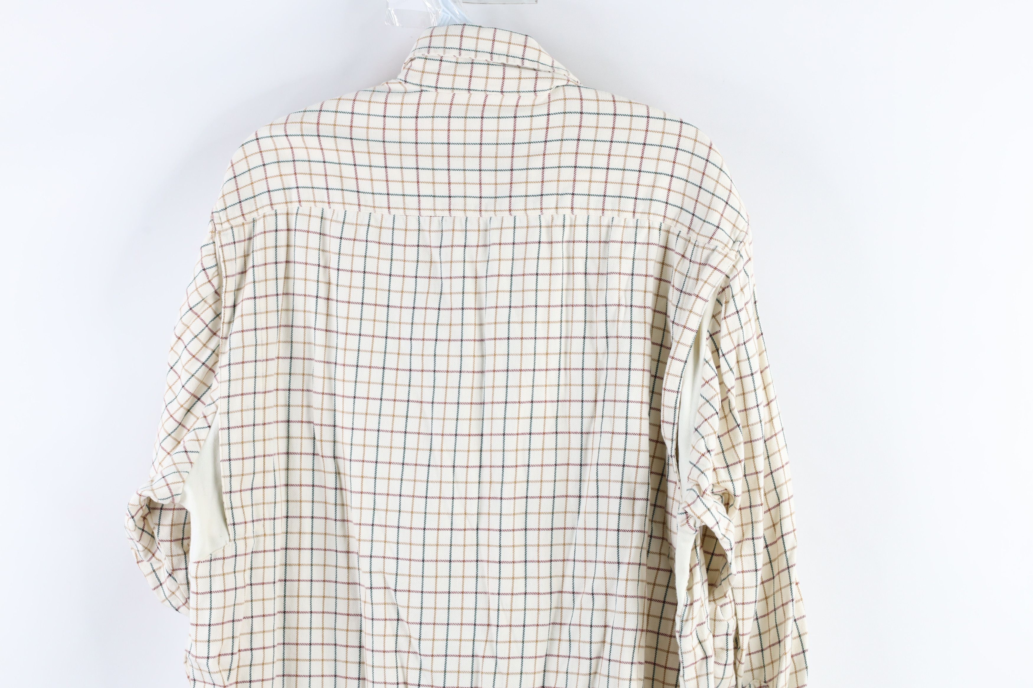 Vintage Vintage 90s National Geographic Flannel Button Shirt Plaid Size US L / EU 52-54 / 3 - 8 Thumbnail
