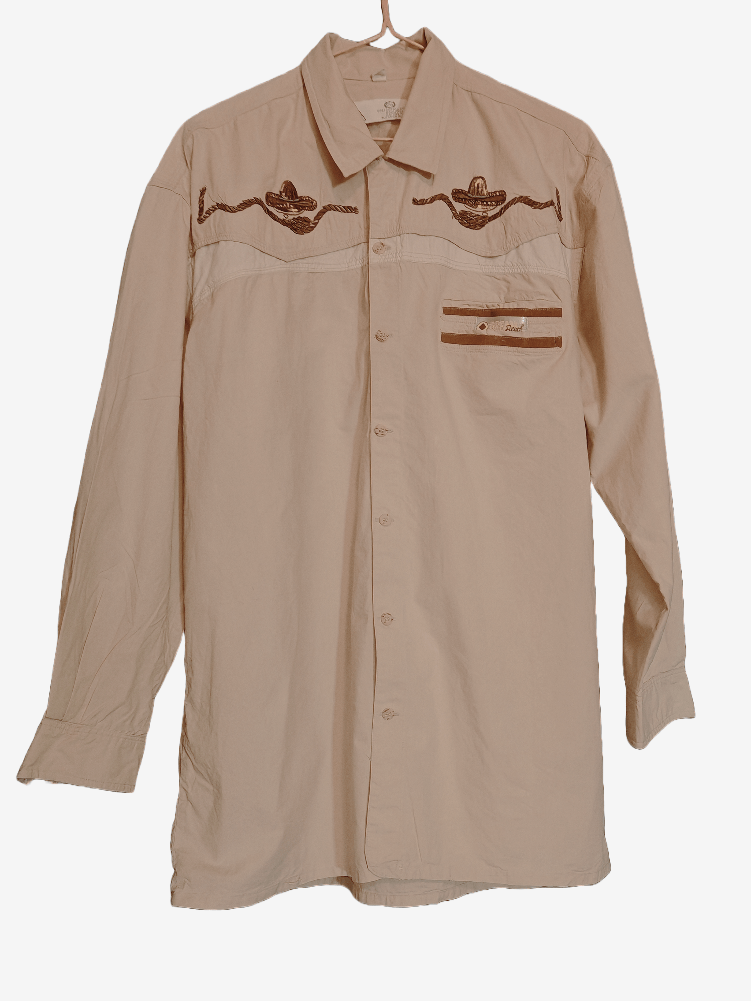 C&A Rare Vintage 80s 90s Western Men's Embroidered Shirt size M Size US M / EU 48-50 / 2 - 1 Thumbnail