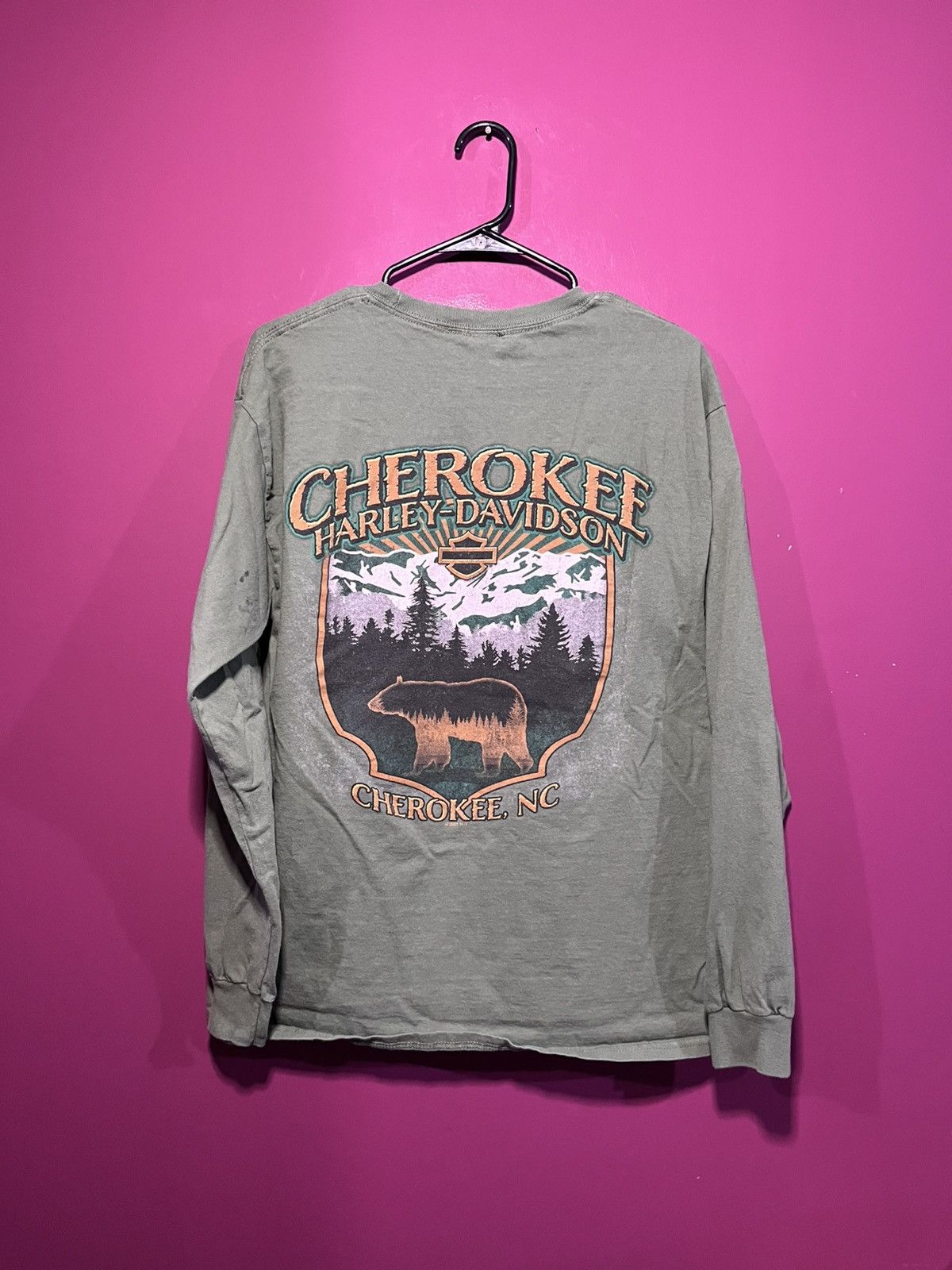 Harley Davidson Harley Davidson Cherokee long sleeve Size US L / EU 52-54 / 3 - 7 Thumbnail