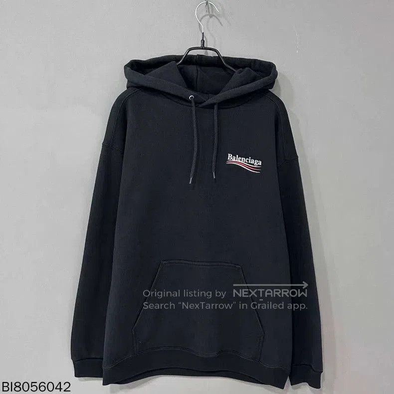 Balenciaga Balenciaga Black Wave Coke Hoodie. Size US S / EU 44-46 / 1 - 3 Thumbnail
