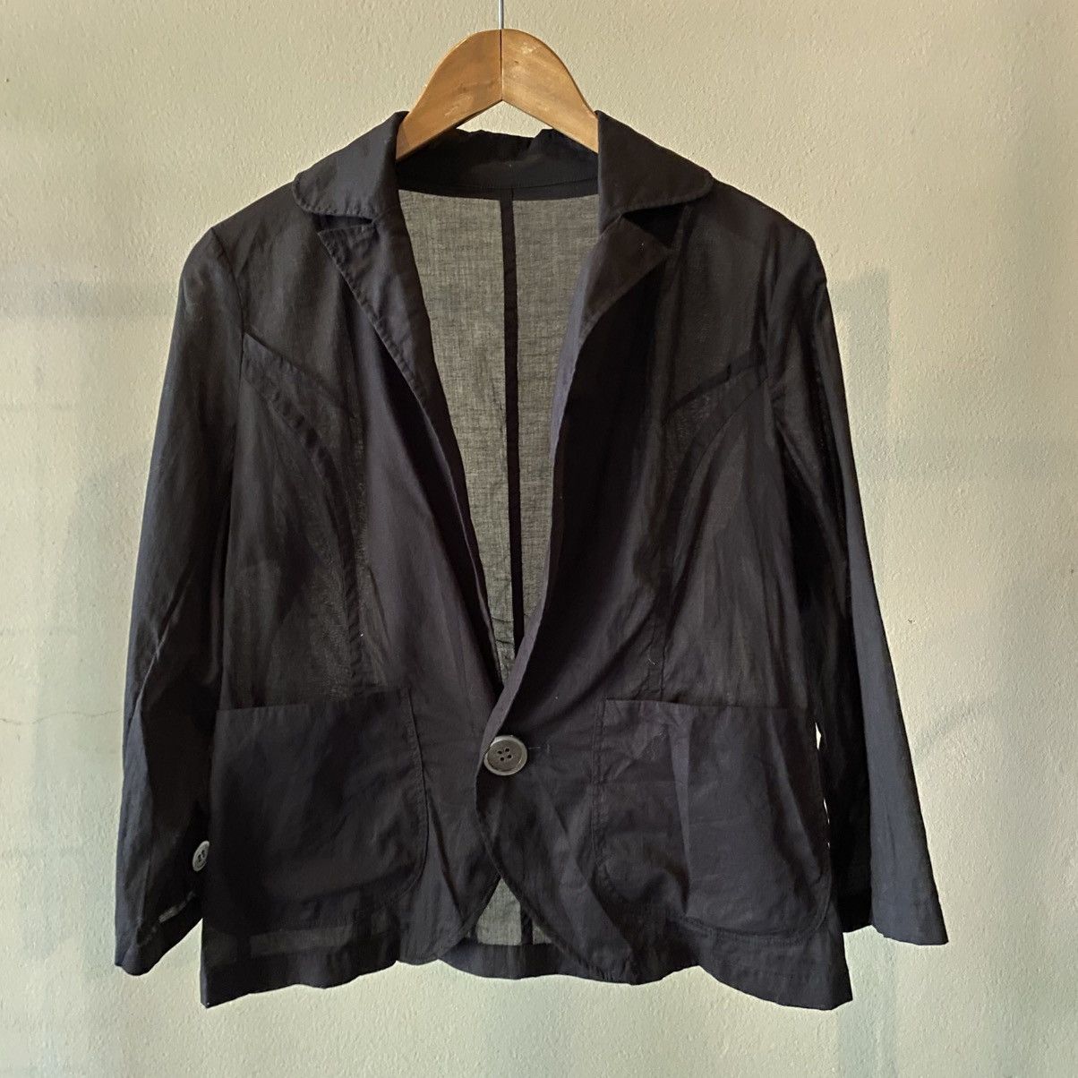Sunao Kuwahara Sunao Kuwahara Soft Black Blazer Size M / US 6-8 / IT 42-44 - 1 Thumbnail