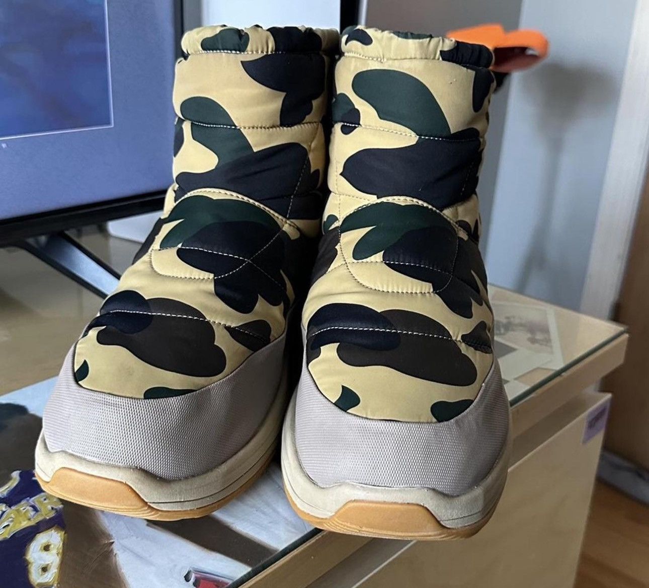 Bape x suicoke bower boot