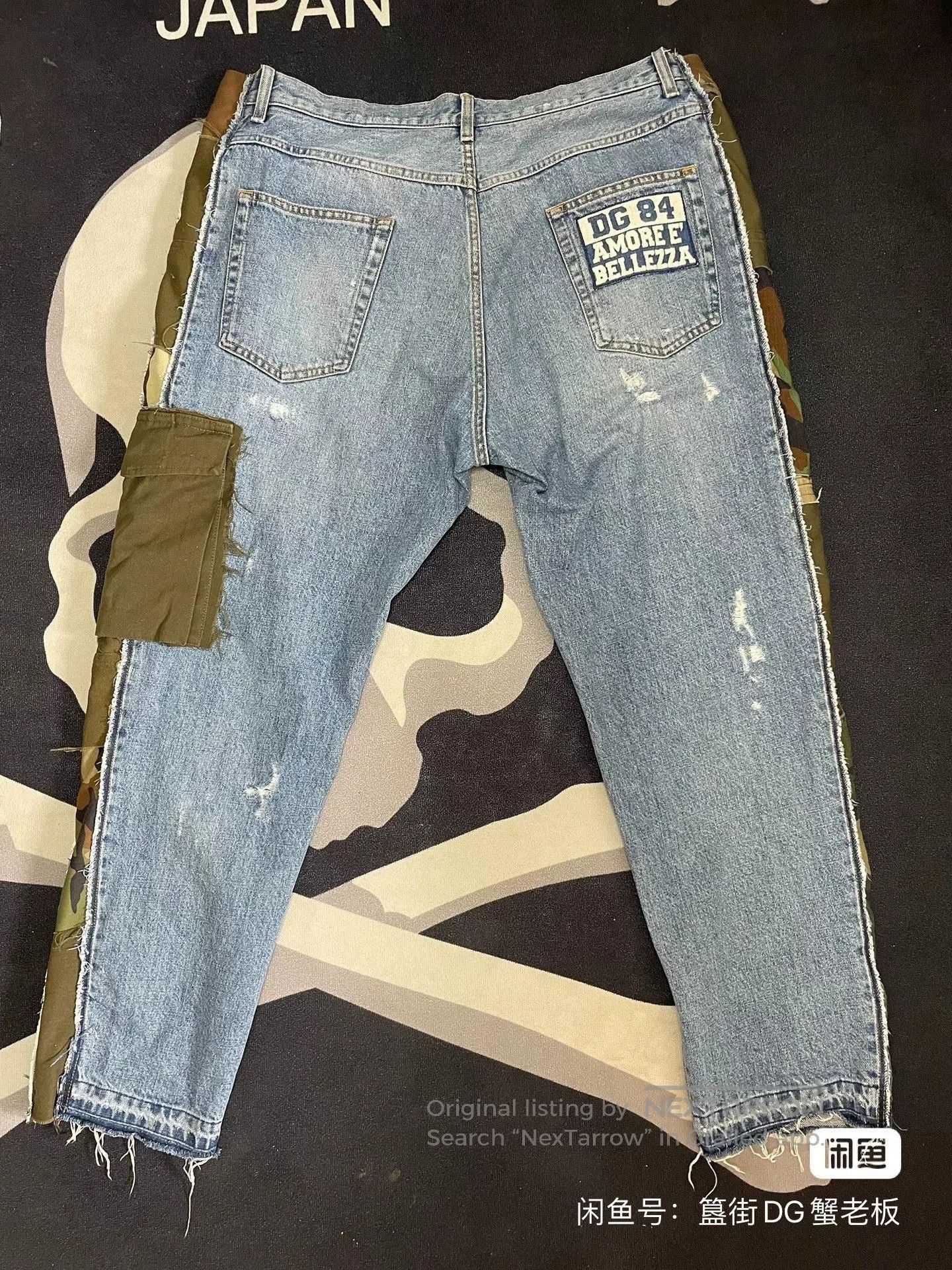 Dolce & Gabbana DG Casual Cargo Denim Pants. Size US 36 / EU 52 - 5 Thumbnail