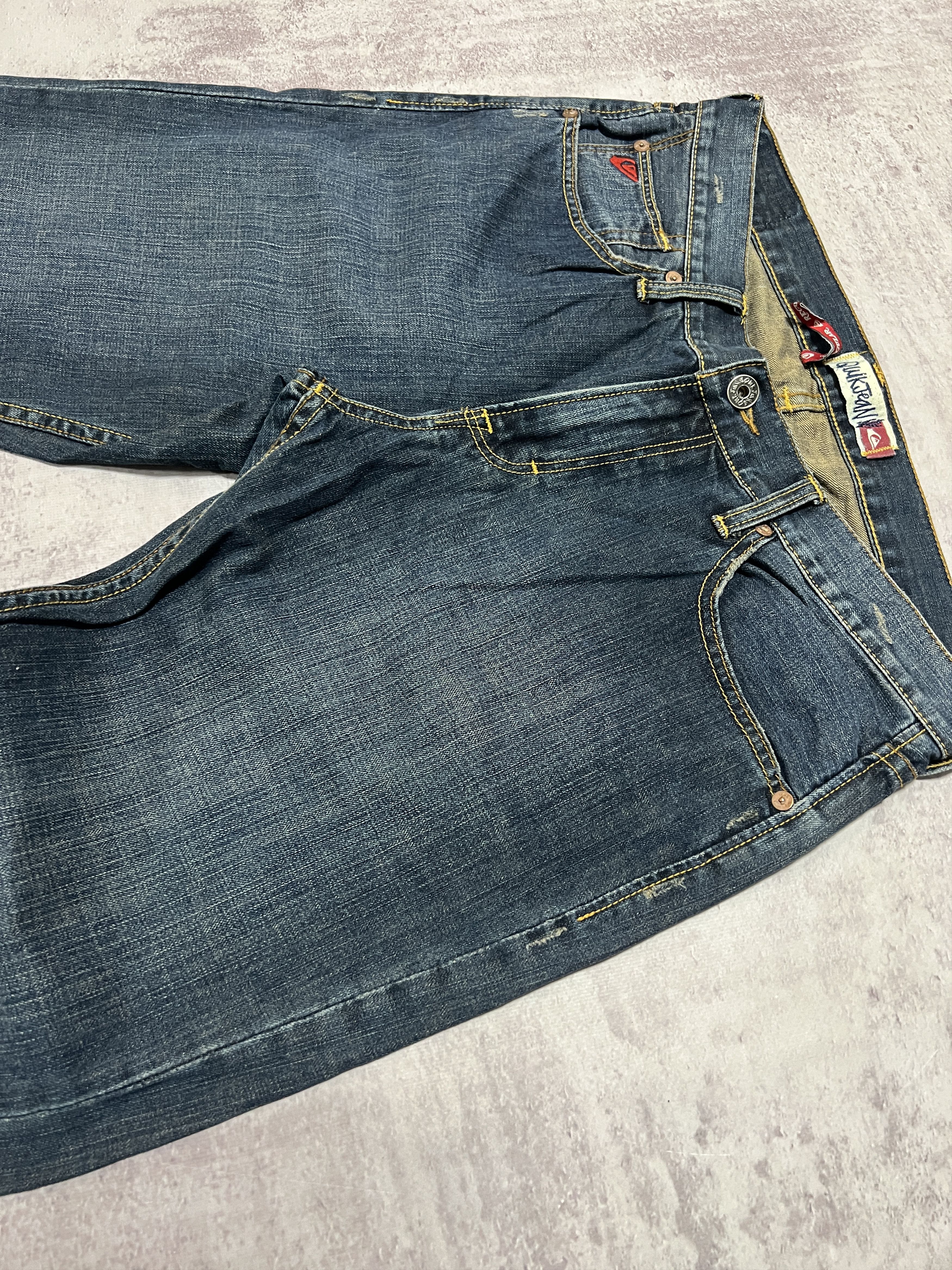 Quiksilver Quiksilver Y2K Vintage Washed Denim Jeans Size US 34 / EU 50 - 17 Thumbnail