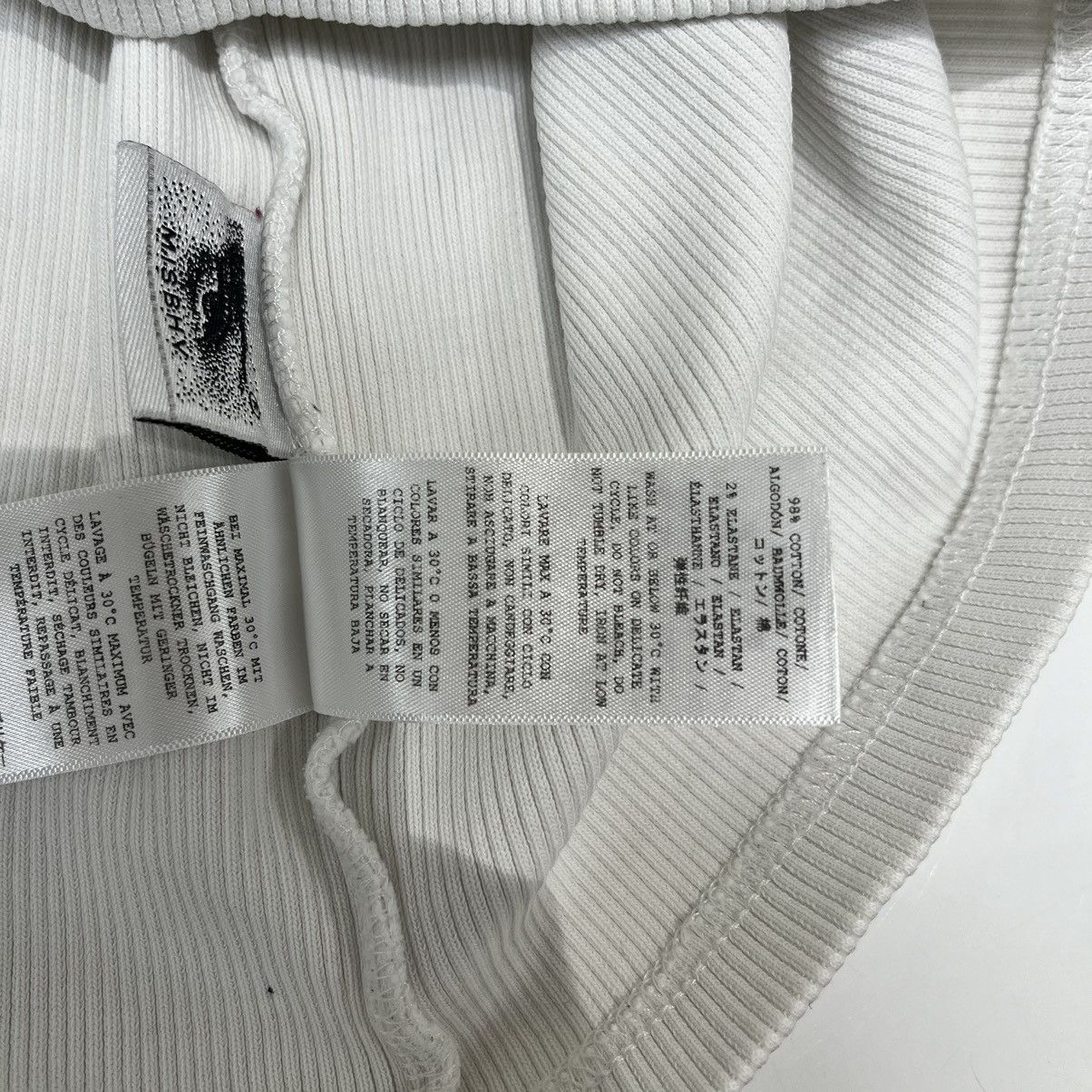 Misbhv MISBHV Tank Top White Size US L / EU 52-54 / 3 - 7 Thumbnail